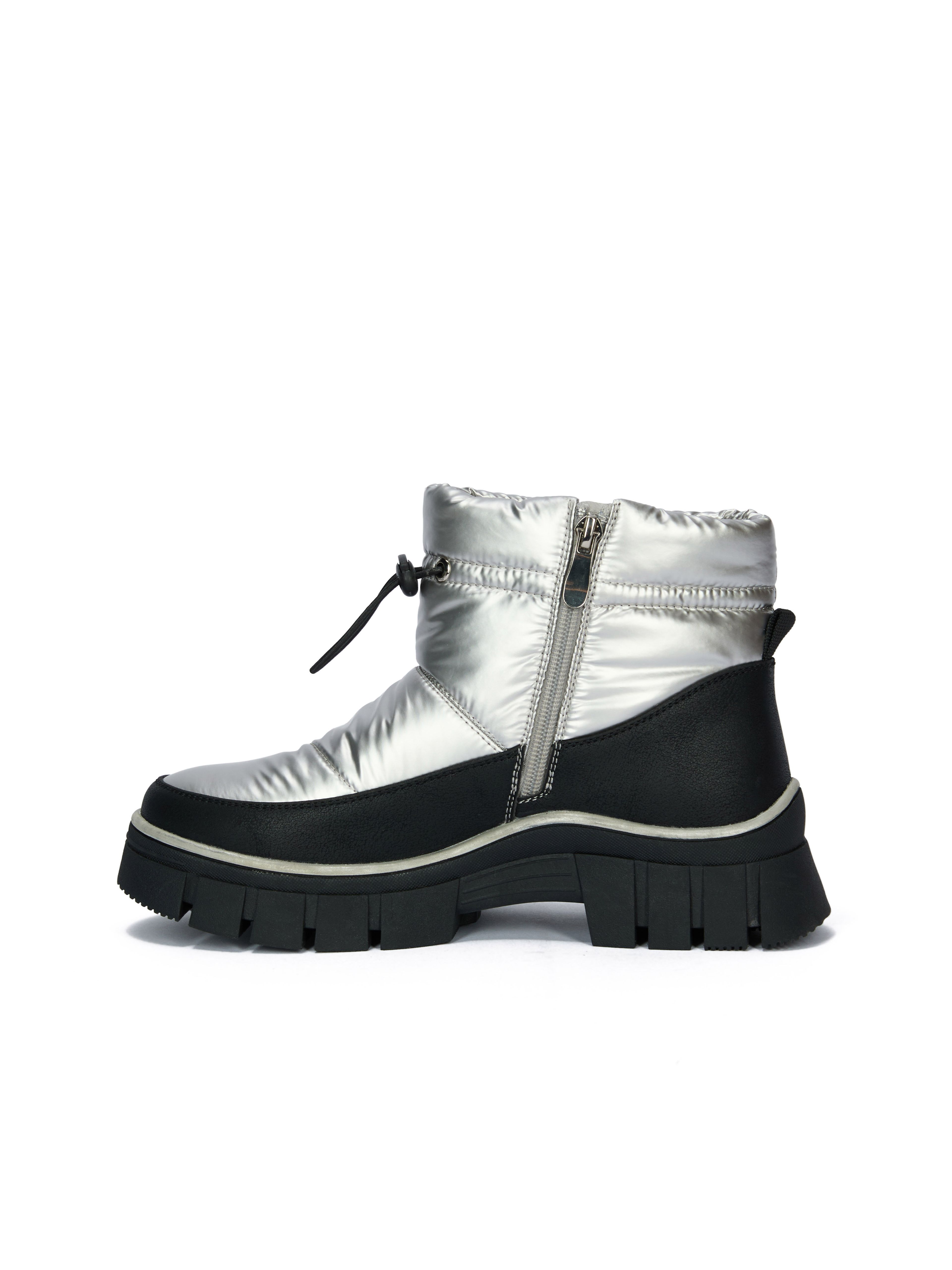 Silberne Damen-Winterschuhe ORSAY MOONIE - 004