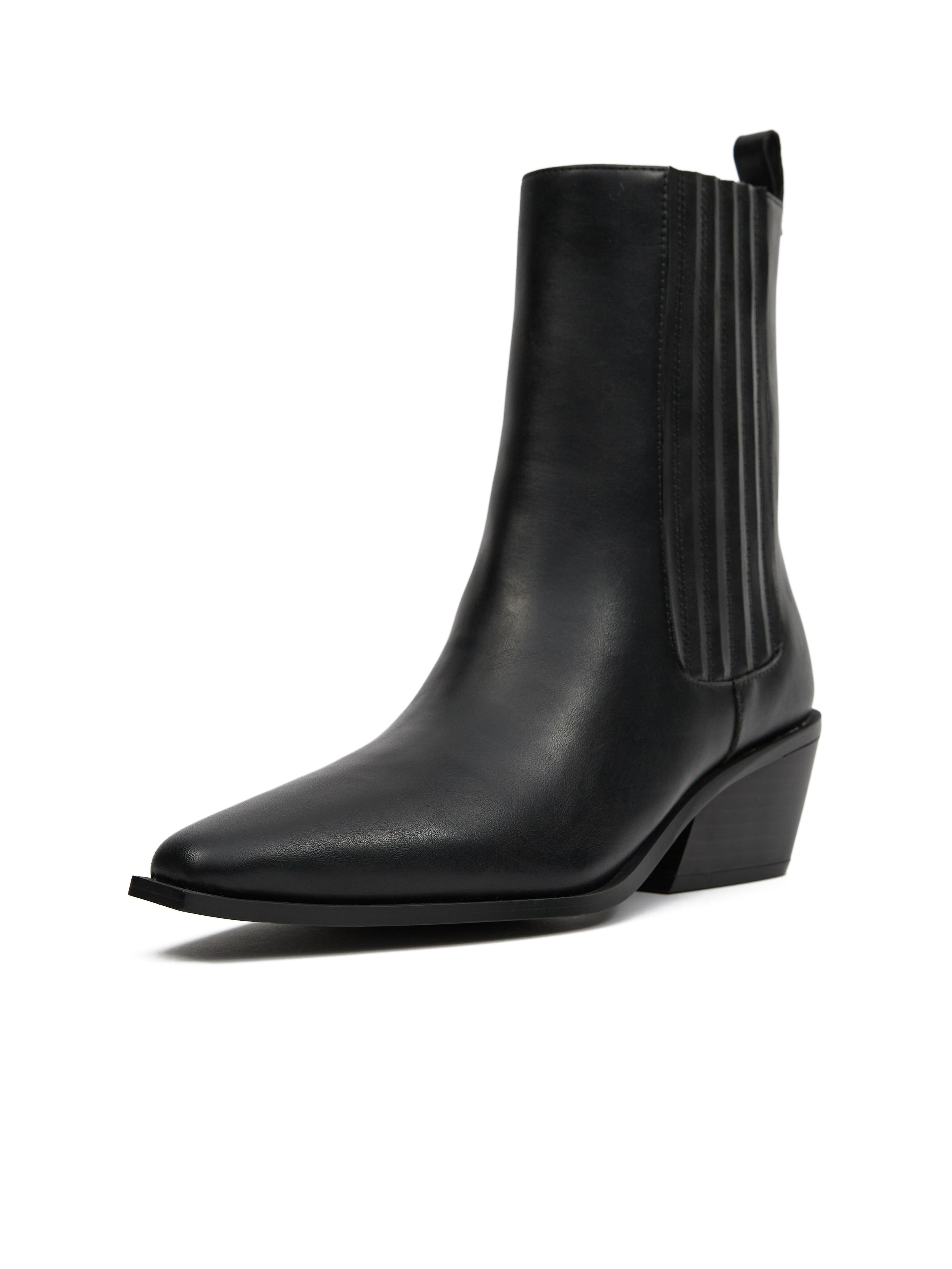 Schwarze Damen-Winterstiefel ORSAY