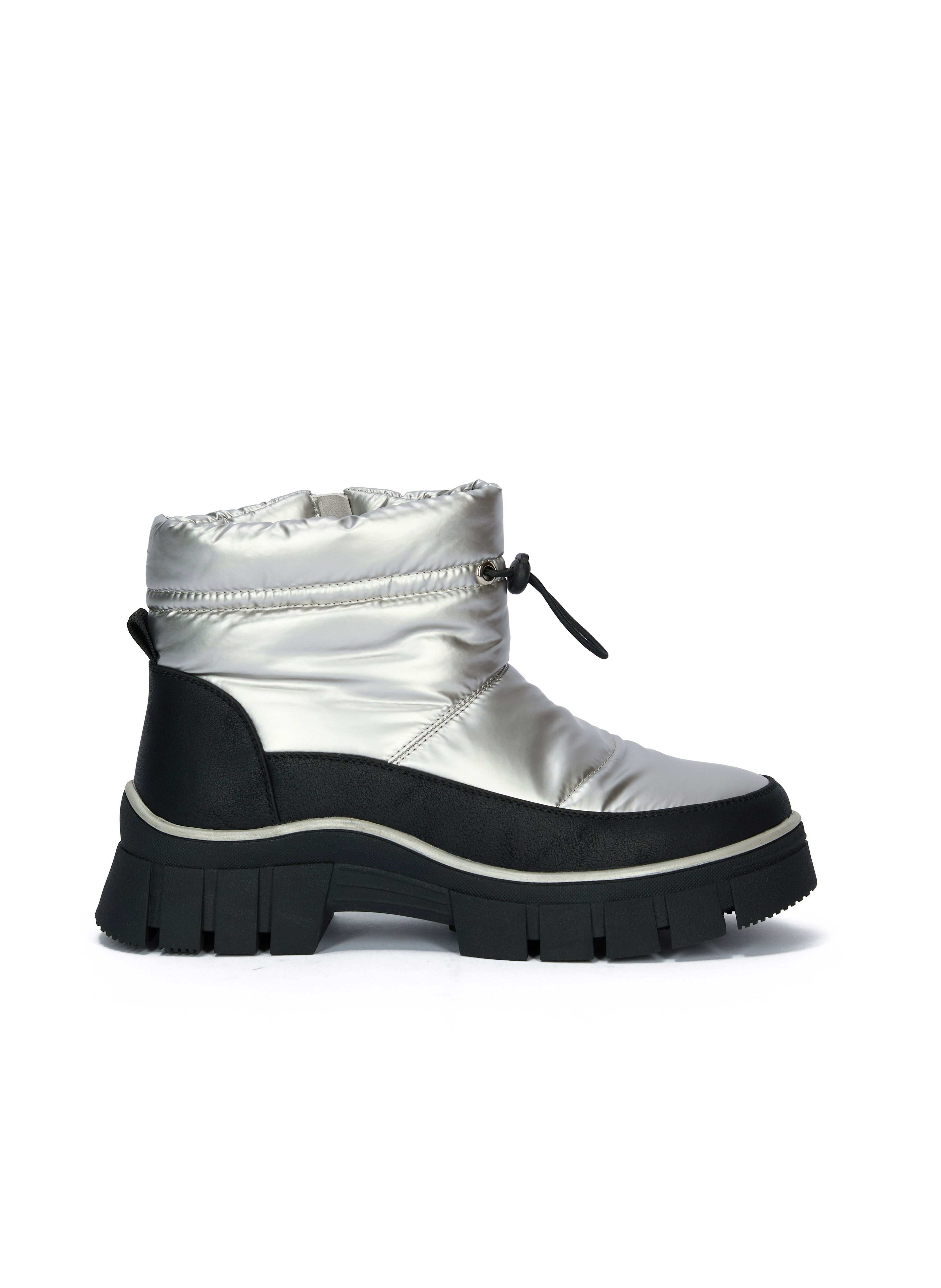 Silberne Damen-Winterschuhe ORSAY MOONIE - 003