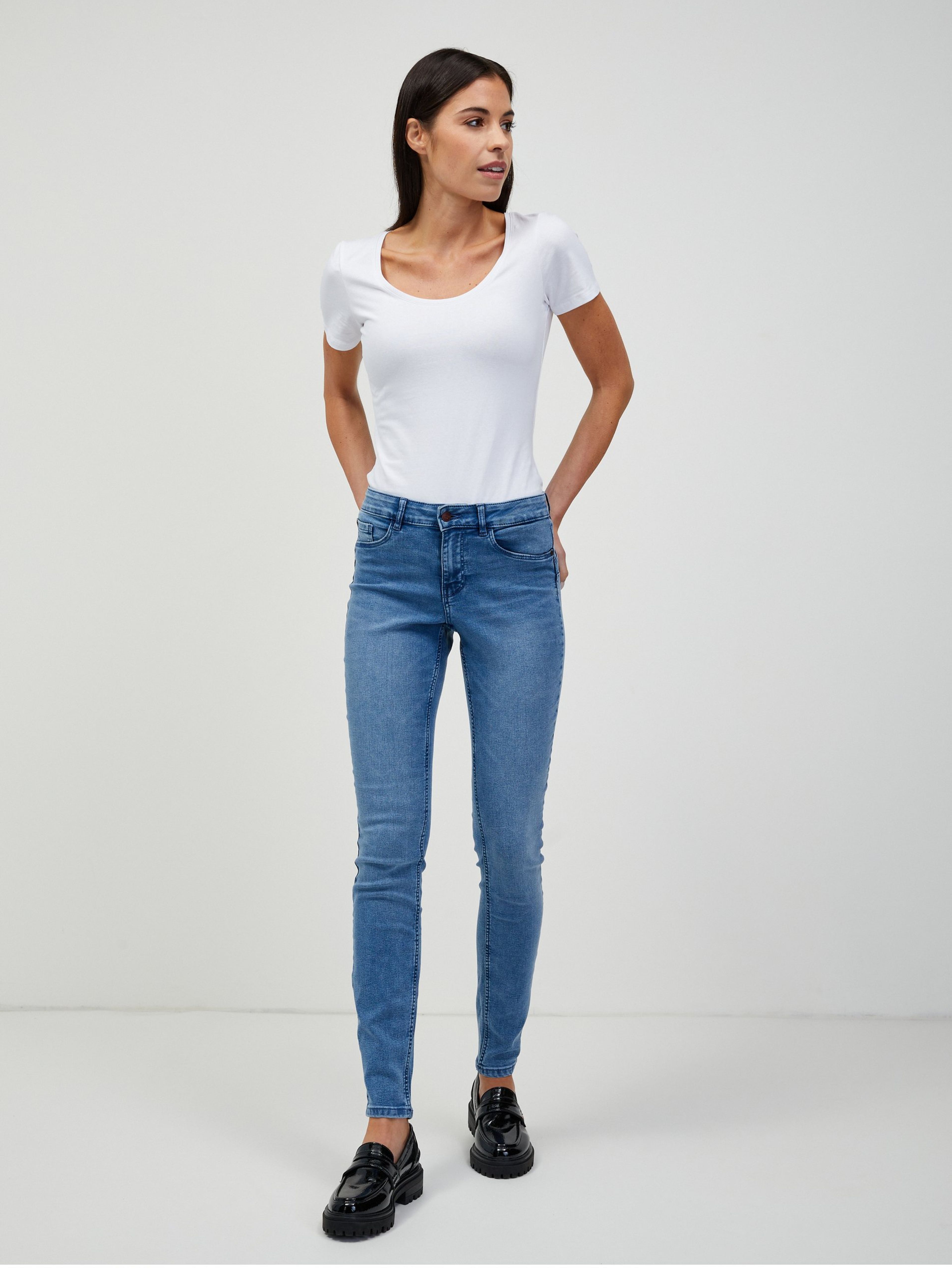 Blaue Jeggings ORSAY