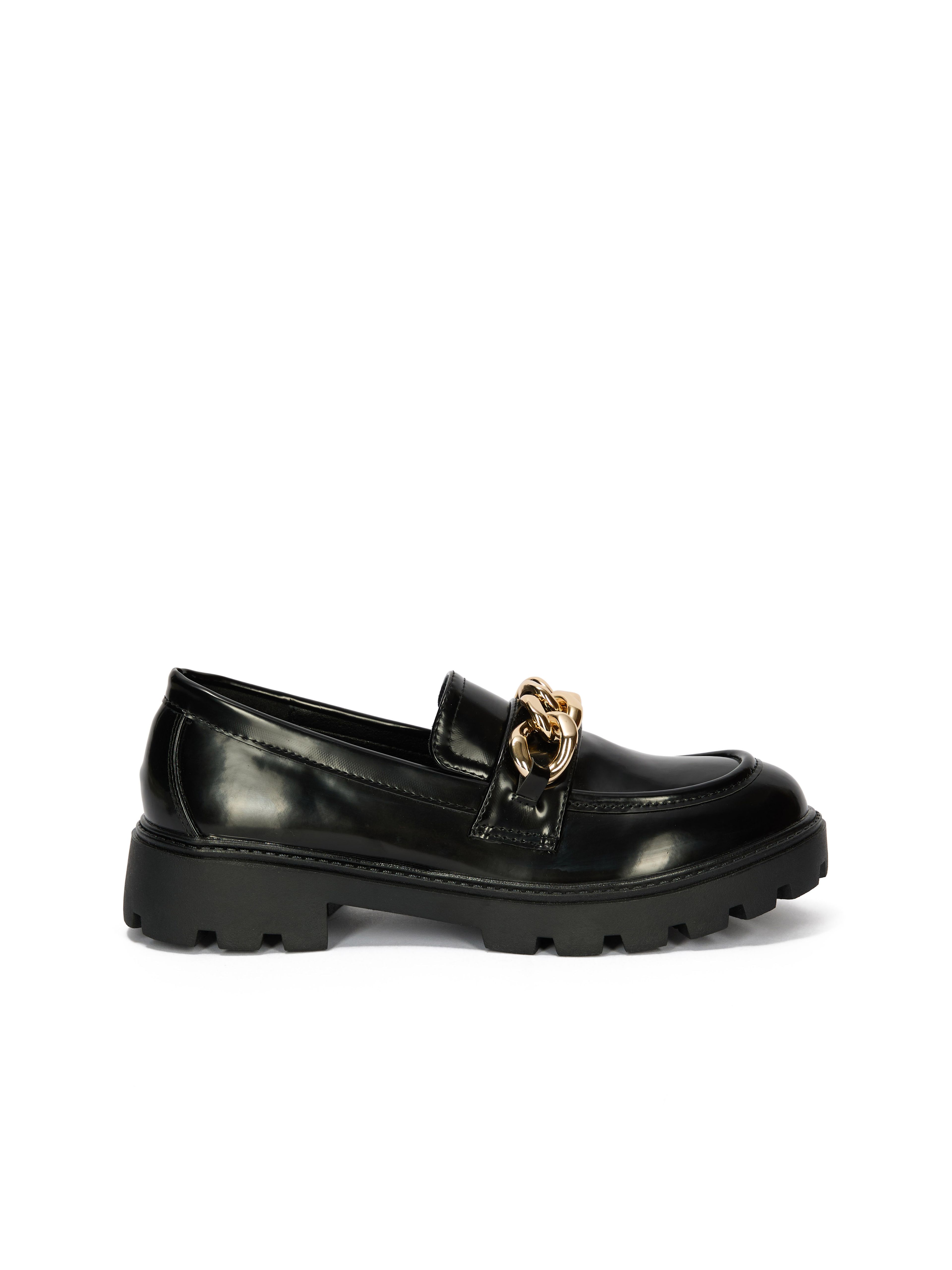 Schwarze Damen-Mokassins ORSAY ONDINE - 002