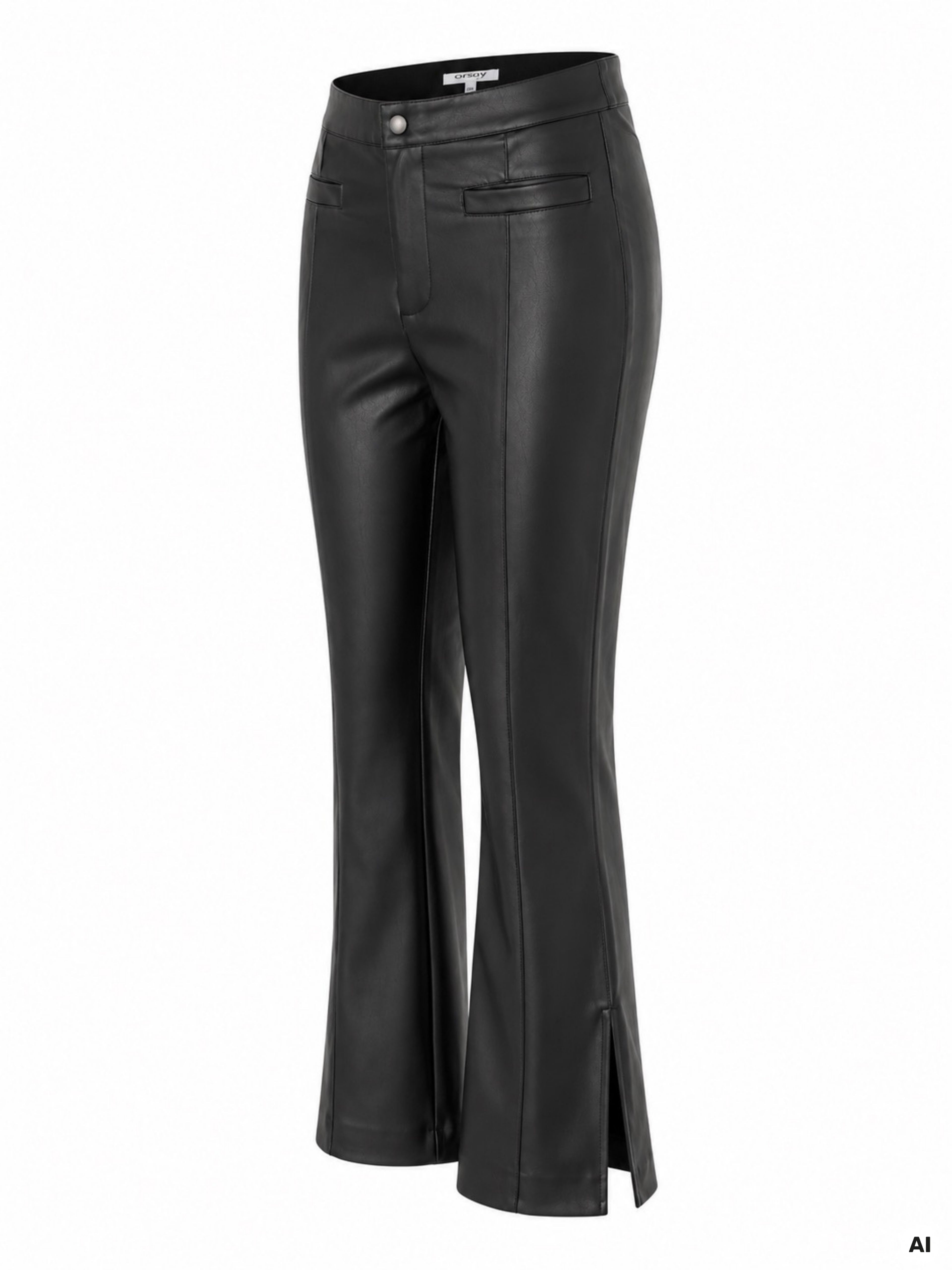 ORSAY Fekete női bootcut nadrág - 006