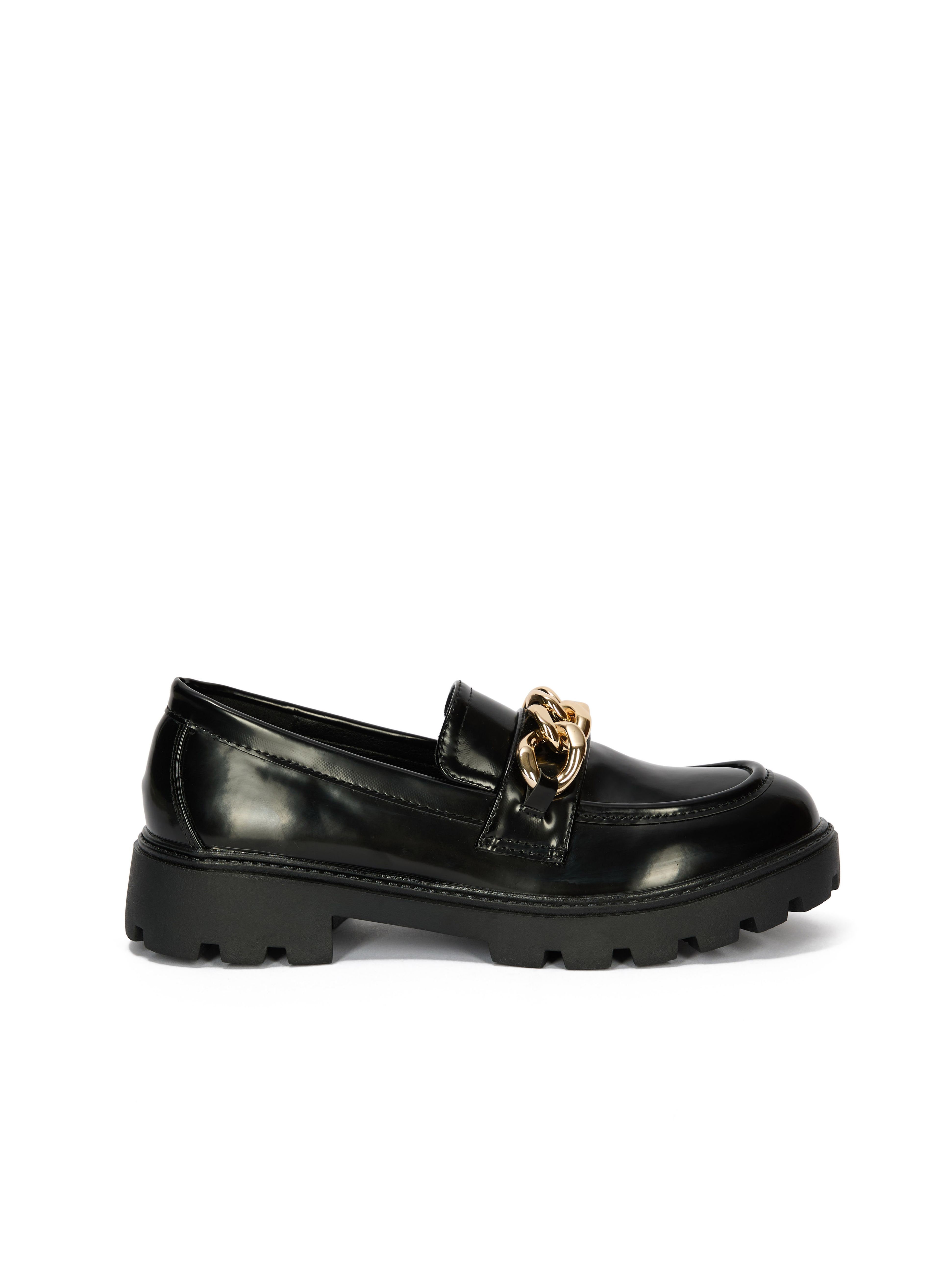 Schwarze Damen-Mokassins ORSAY ONDINE - 002
