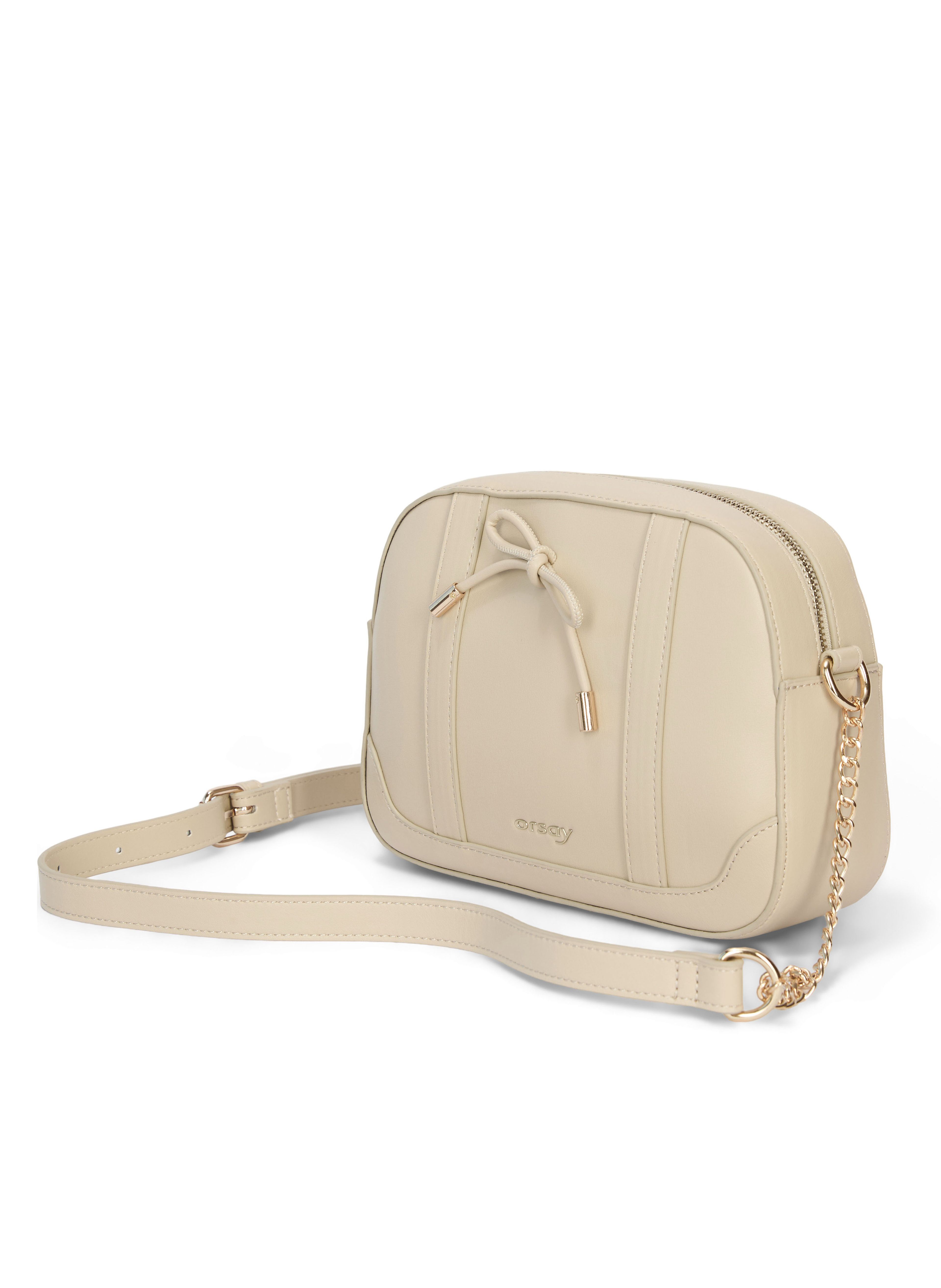 Krem ženska crossbody torbica s pentljo ORSAY EVREN - 003