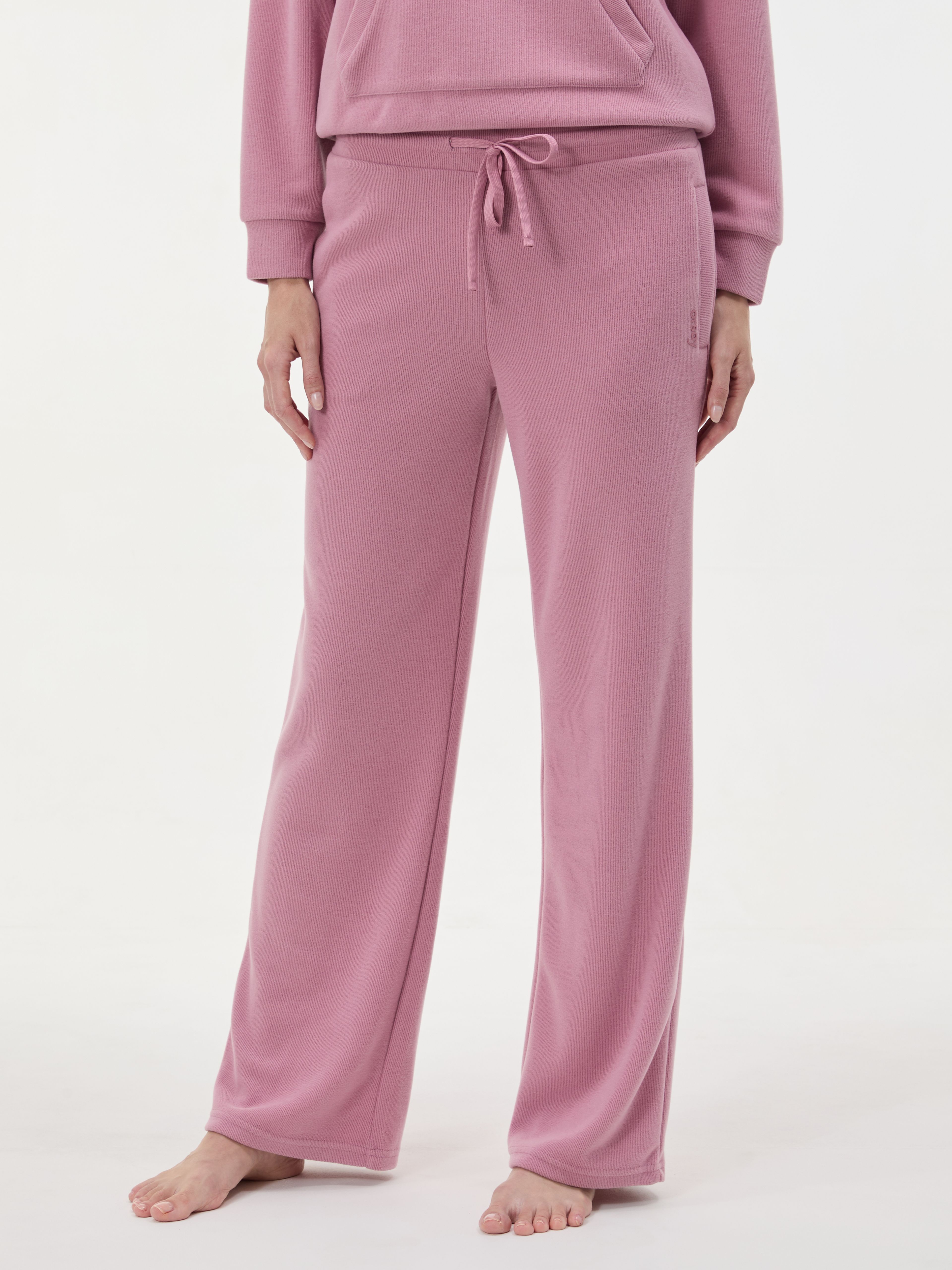 Pantaloni de trening pentru femei roz ORSAY - 002