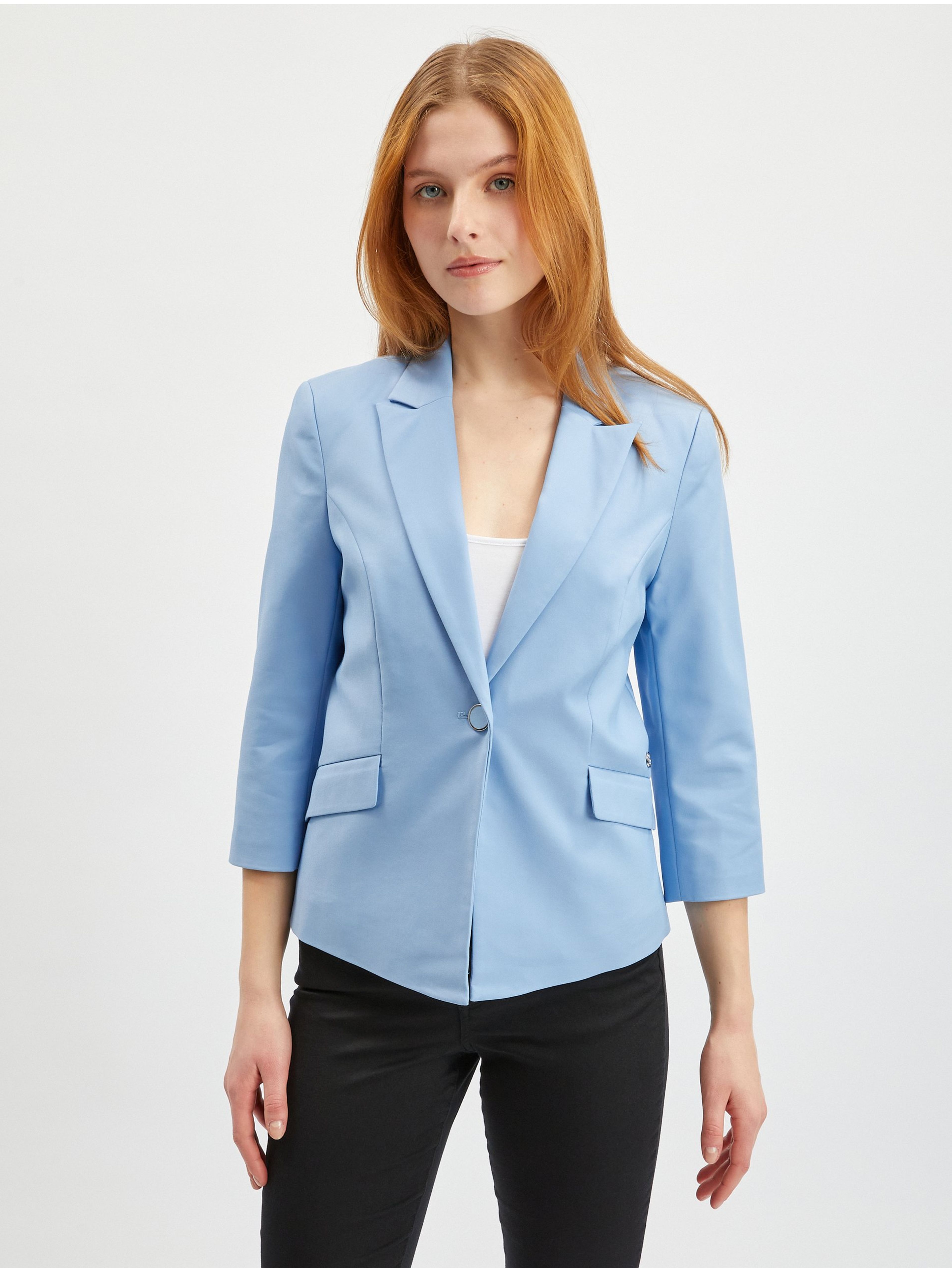Hellblaue Damenjacke ORSAY