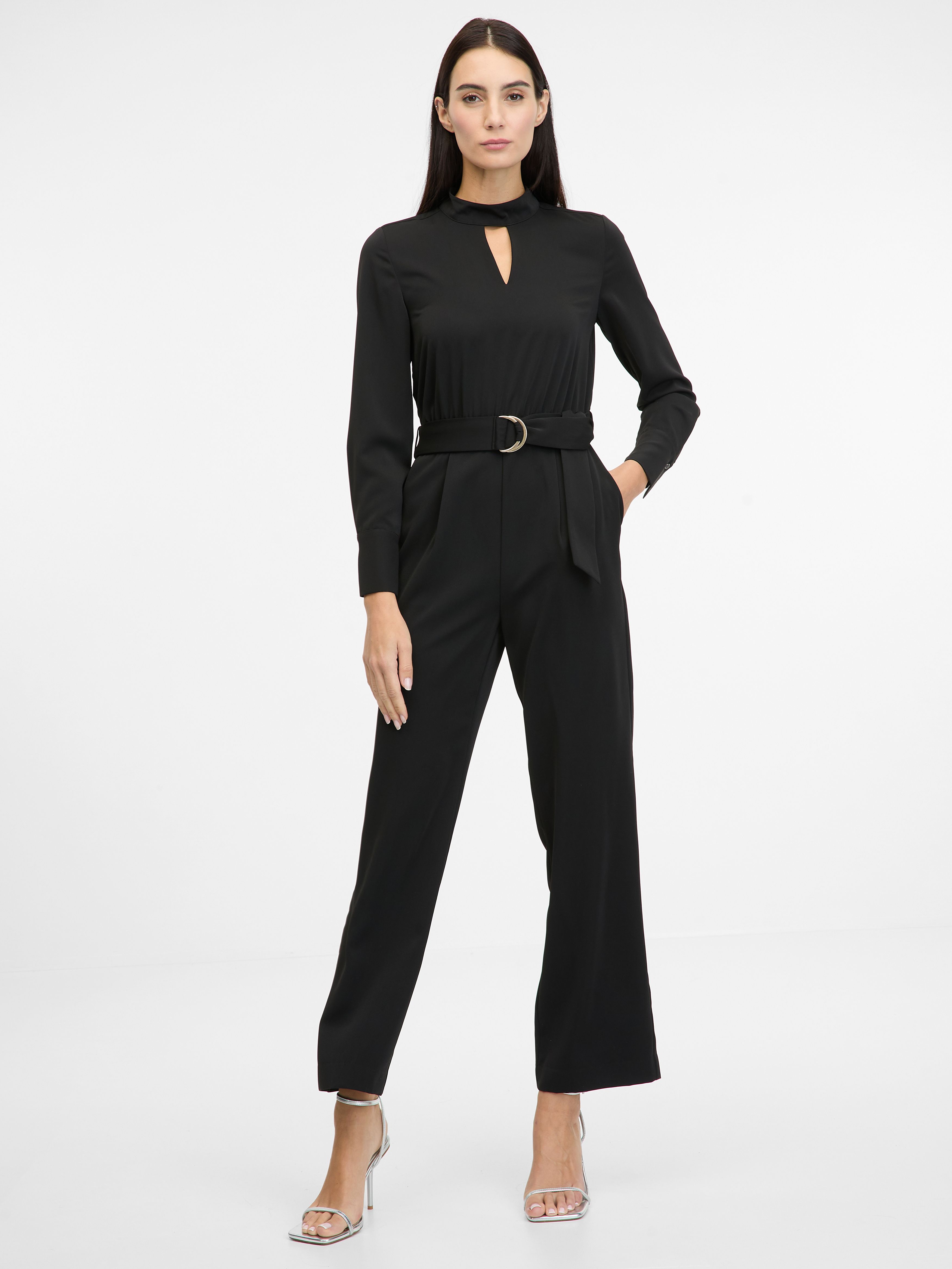 Schwarzer langärmeliger Damen-Overall ORSAY | Orsay.de - Der