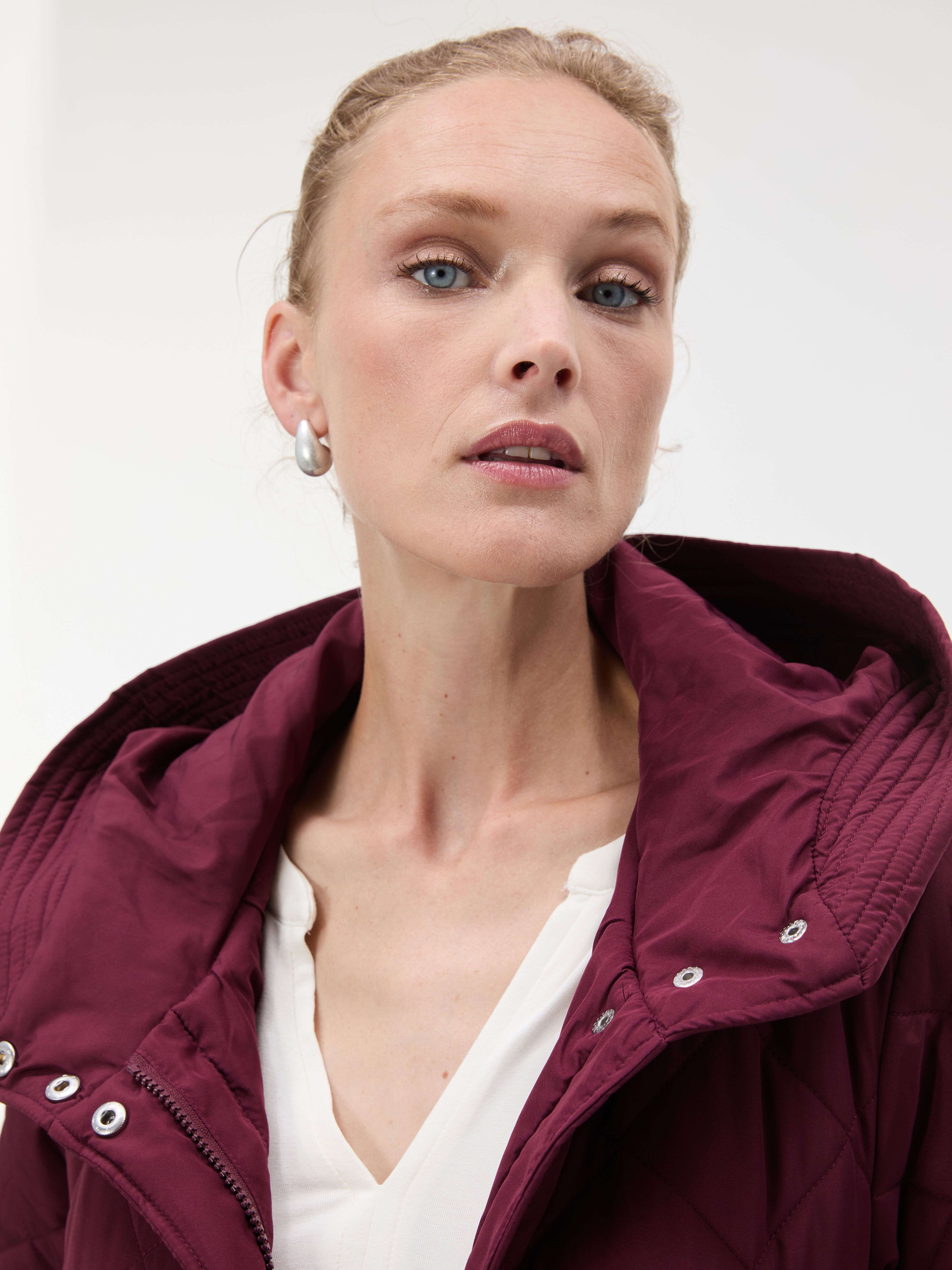 Palton pentru femei bordo ORSAY - 006