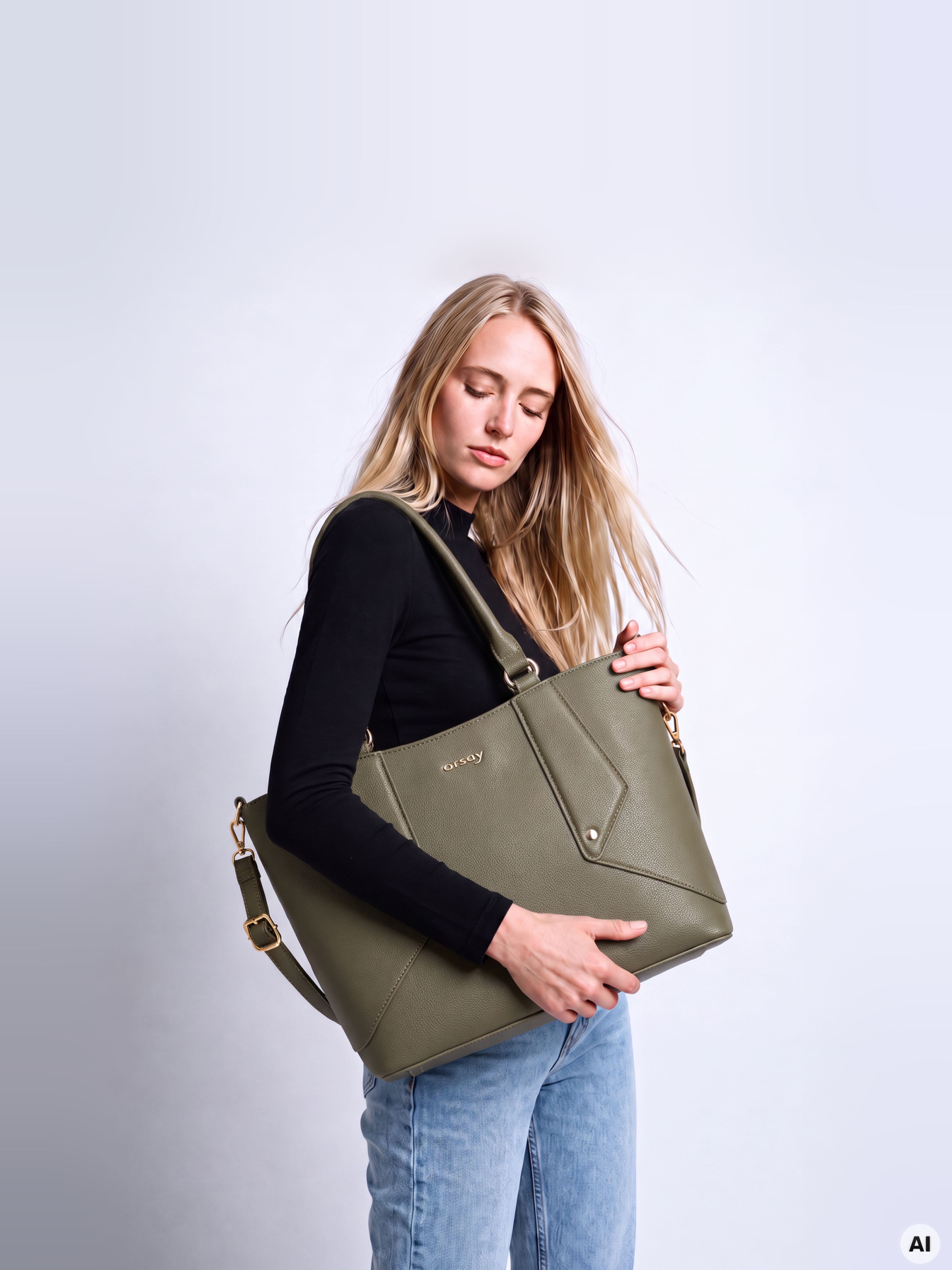 Kaki ženska torba shopper ORSAY JOELENE - 005
