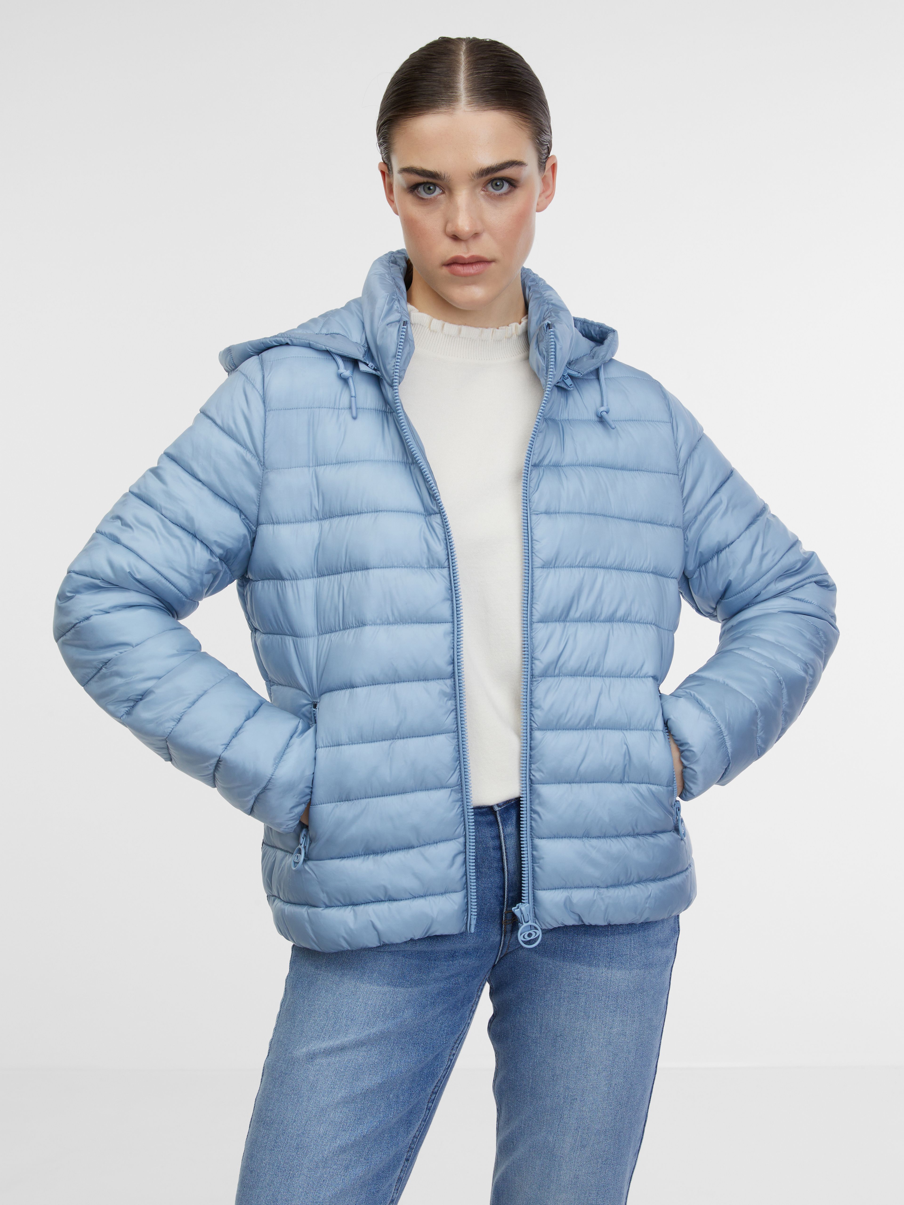 Blaue Damen-Steppjacke ORSAY