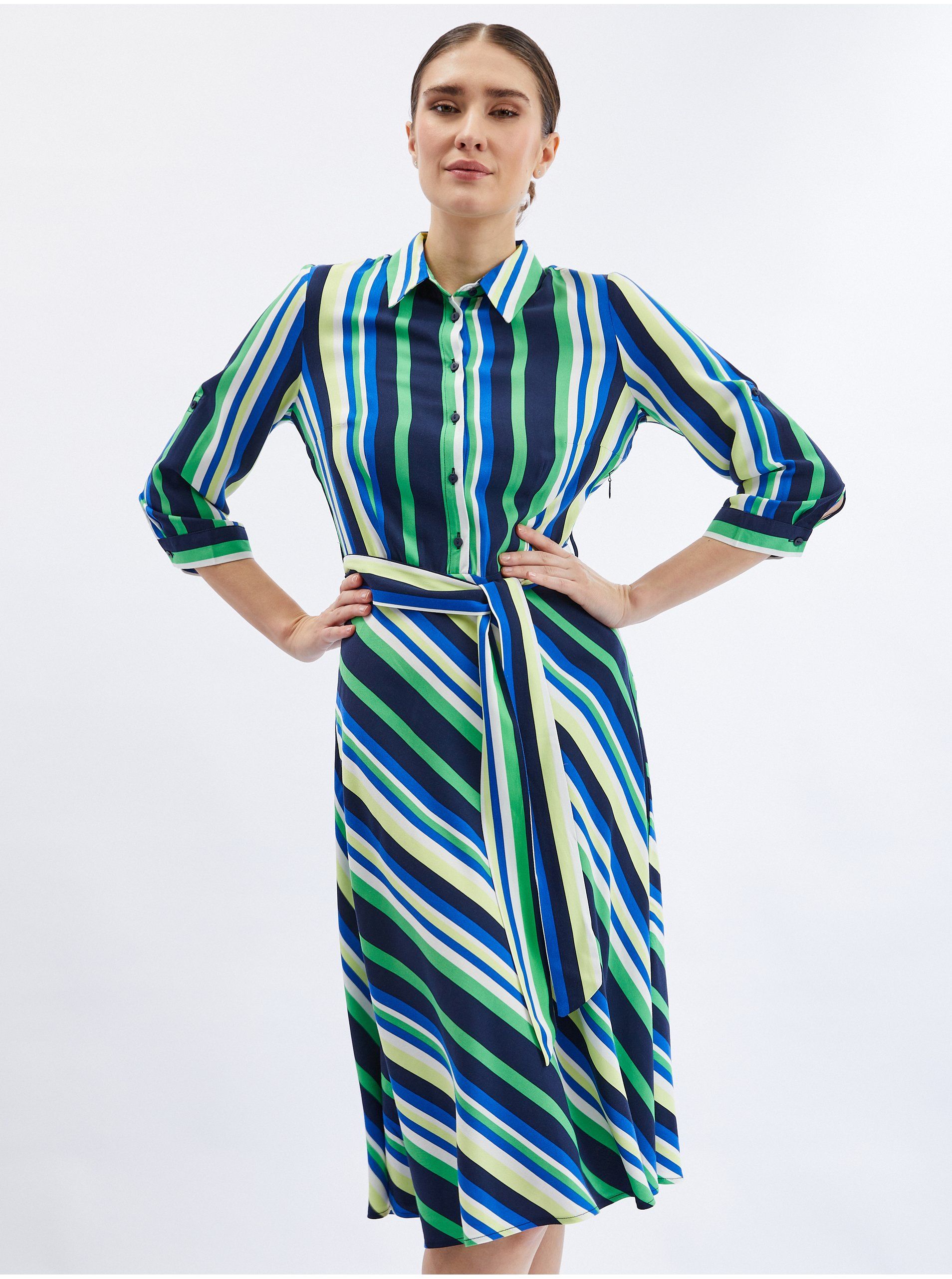 gr-n-und-blau-gestreiftes-damen-hemdblusenkleid-orsay-orsay-de-der