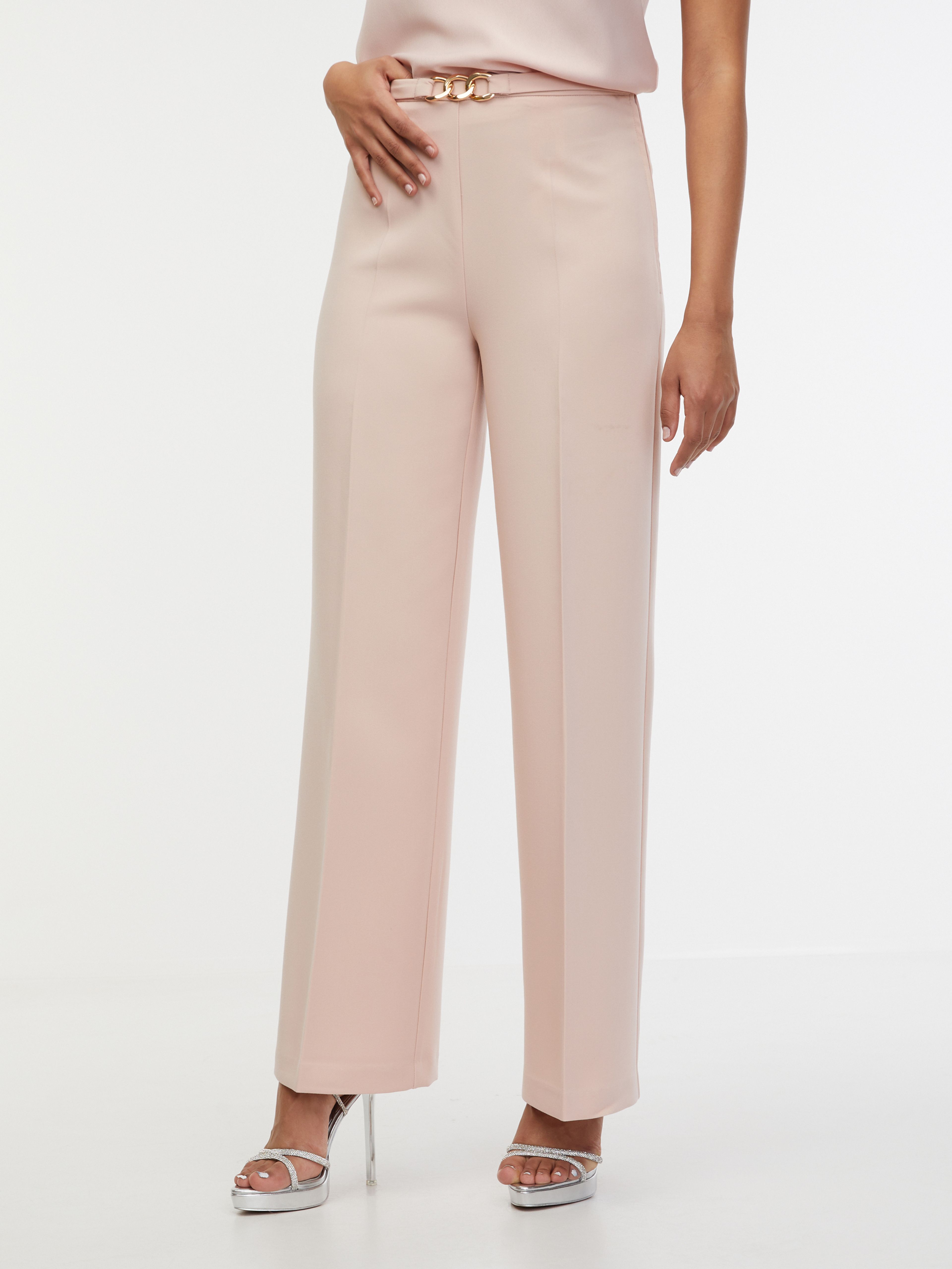 Pantaloni roz deschis pentru femei ORSAY