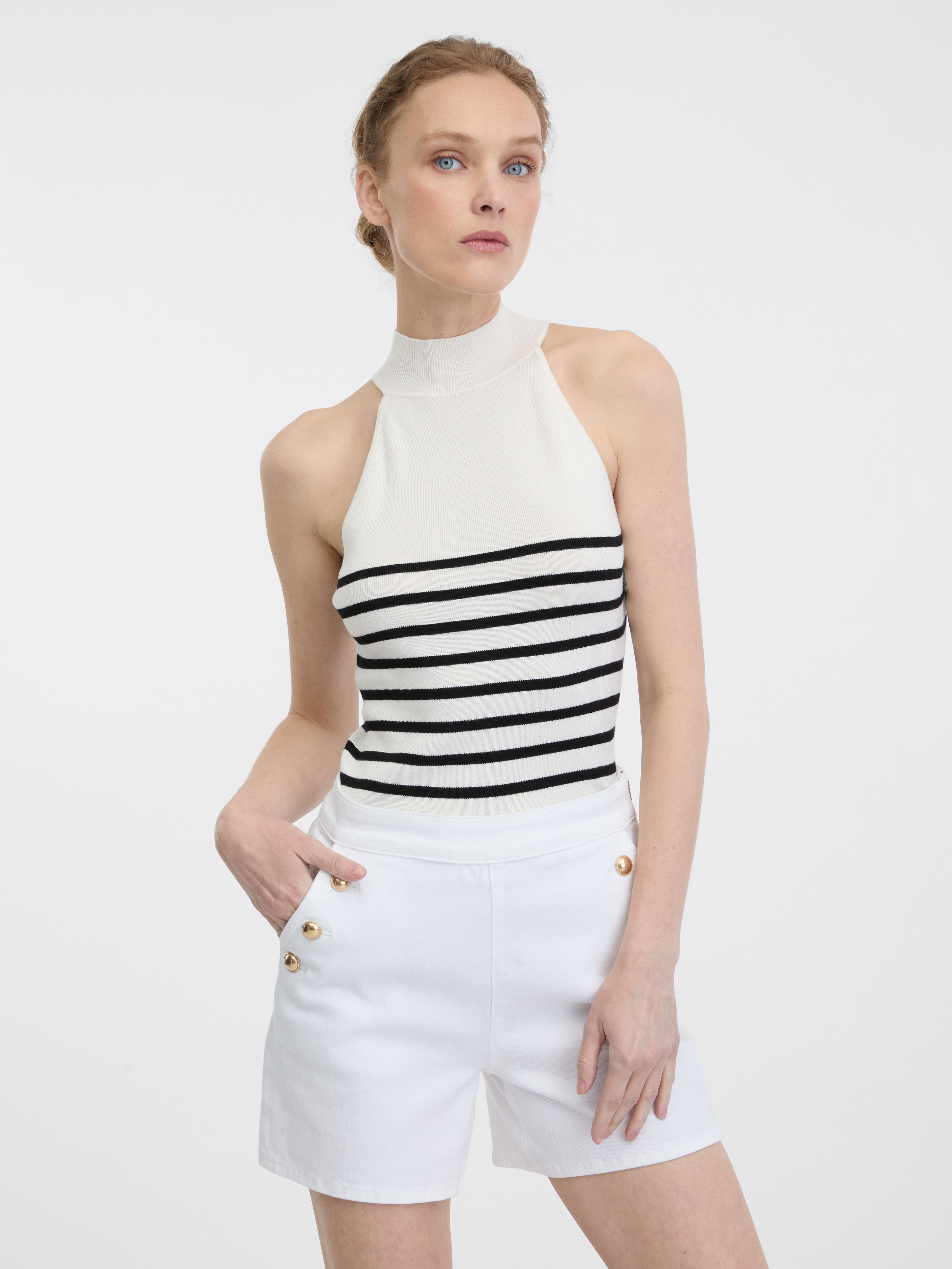 Weißes Damen-Tank-Top ORSAY