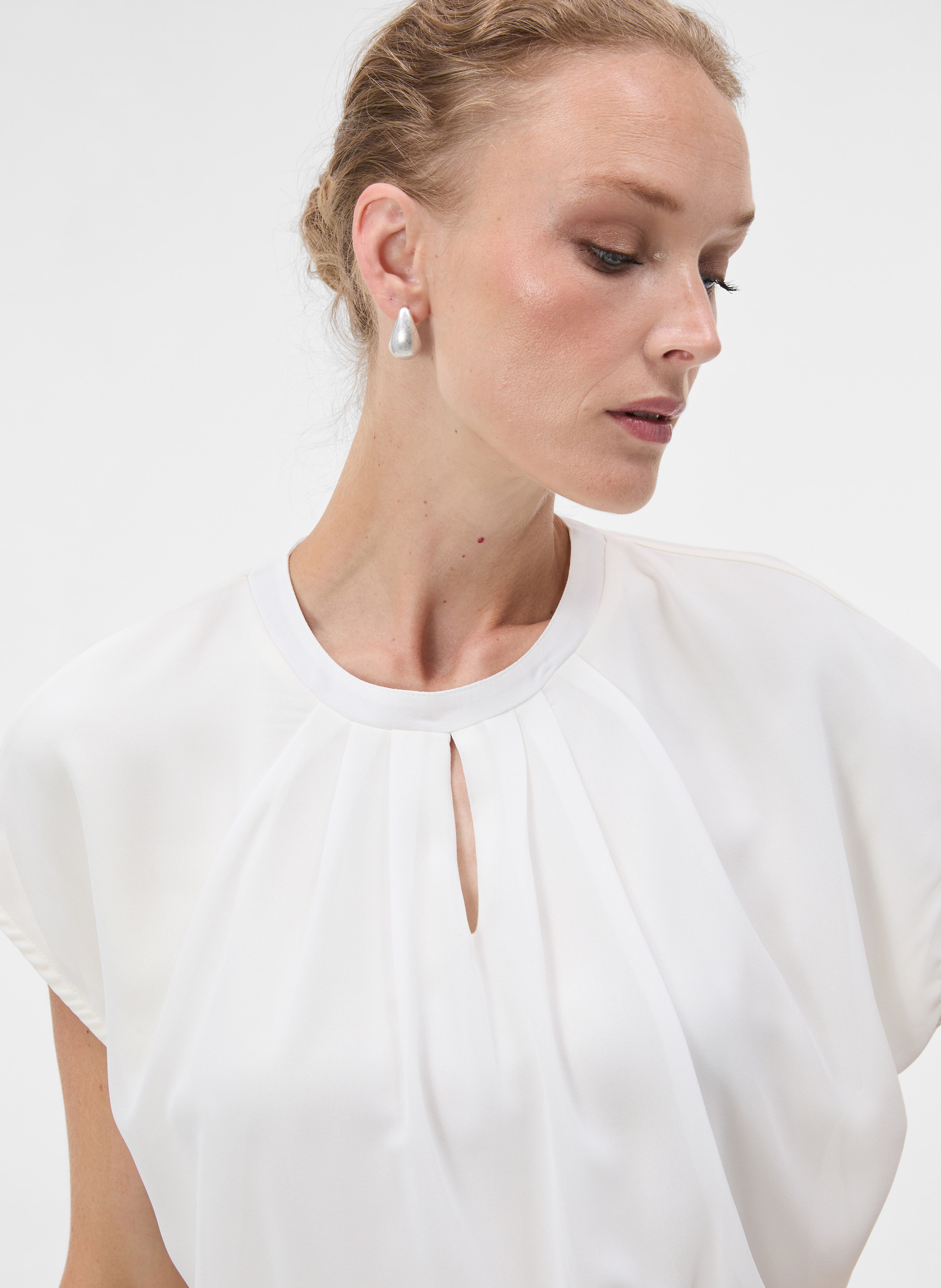 Krémová dámska halenka ORSAY - 005