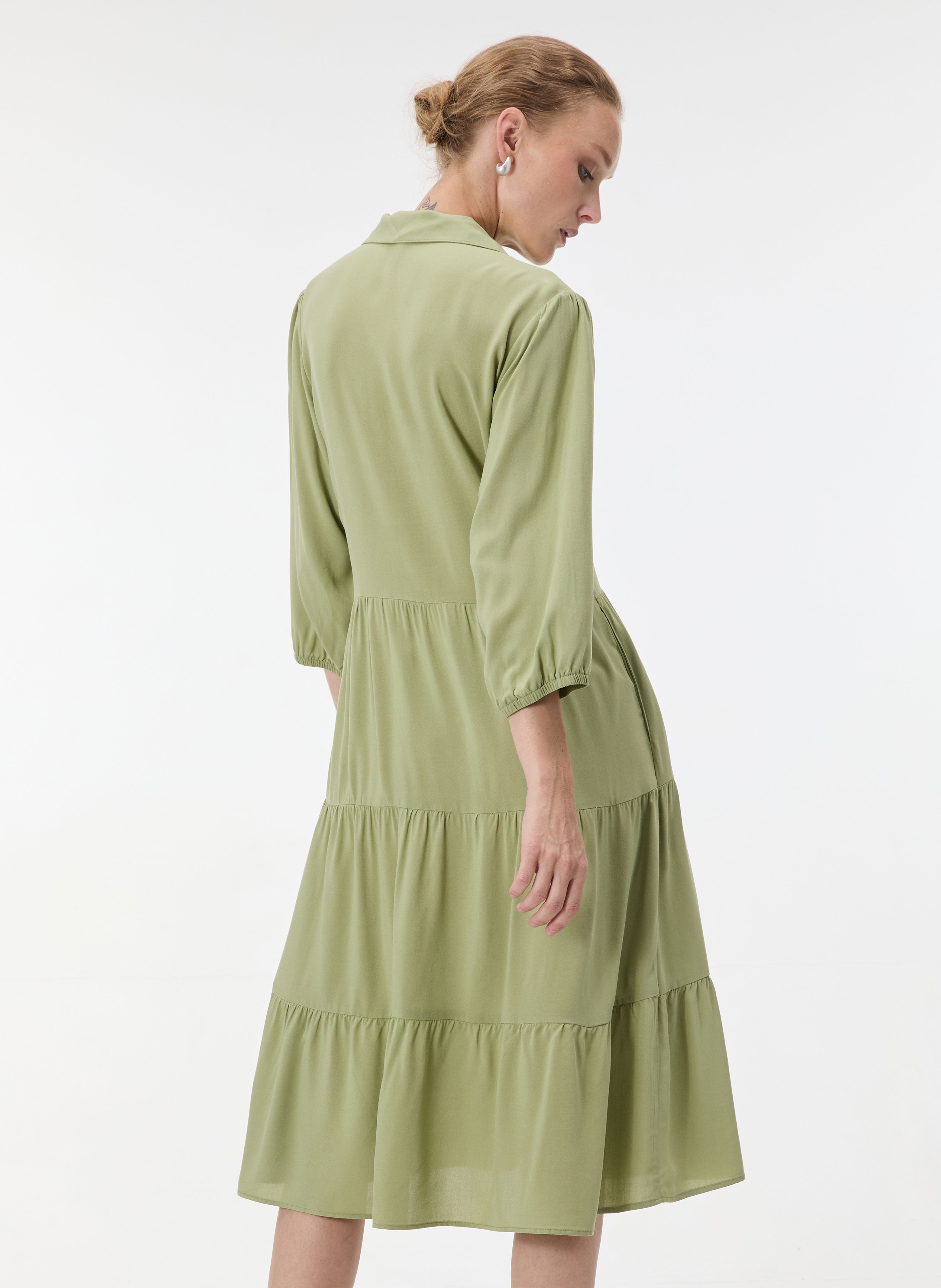 Zelené dámske šaty ORSAY - 003