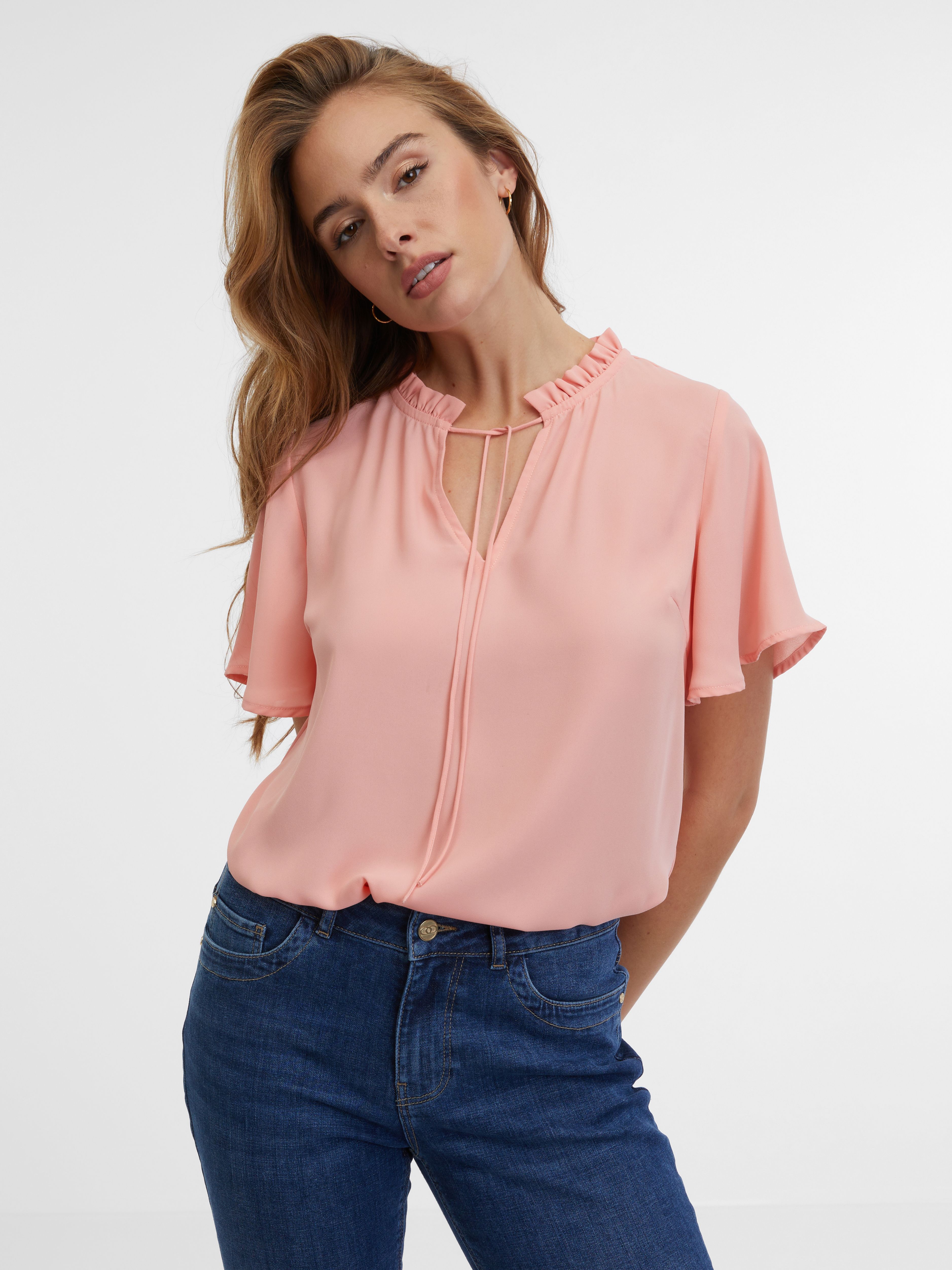 rosa-damenbluse-orsay-orsay-at-der-offizielle-e-shop-der-marke