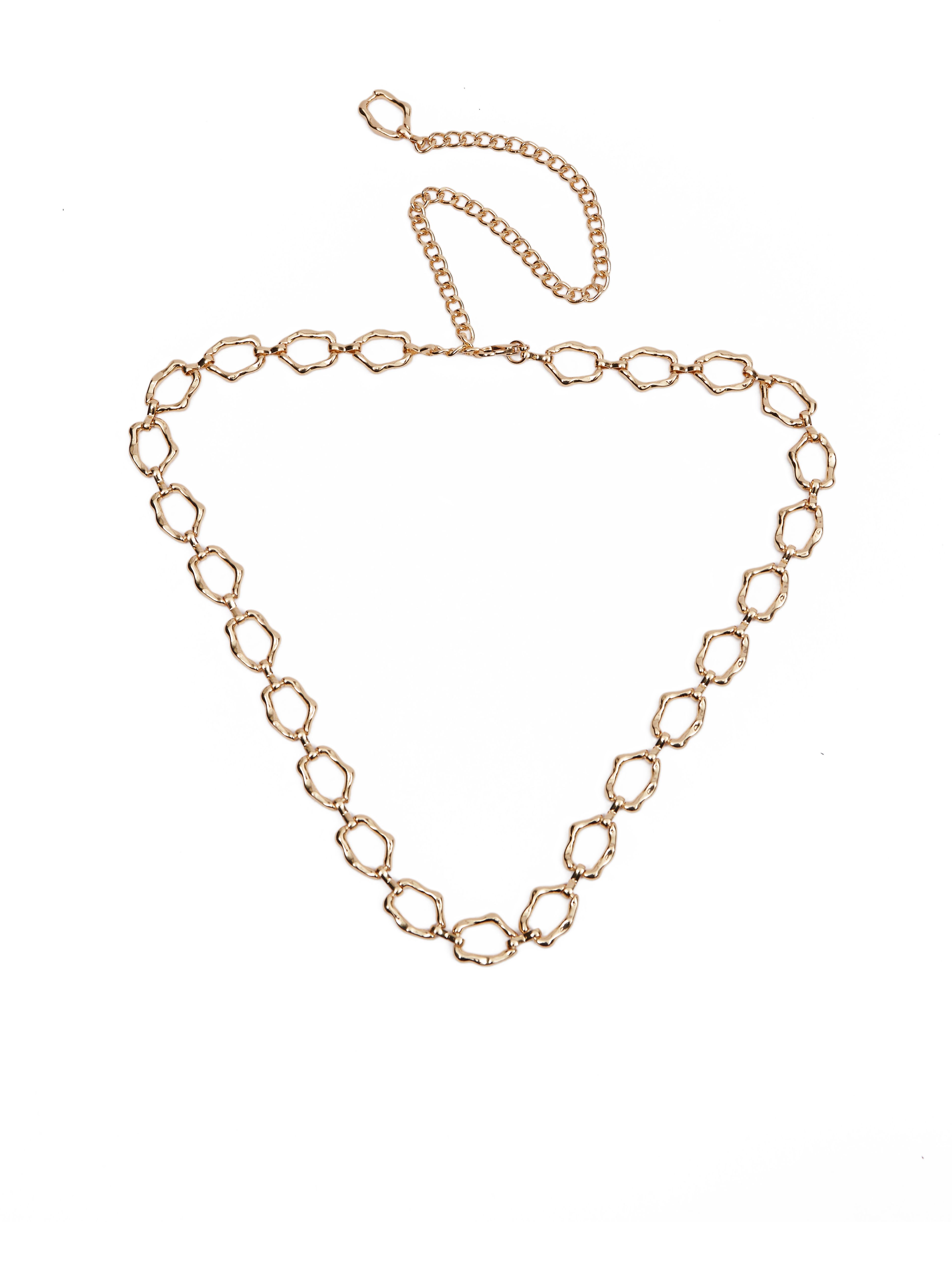 Złoty pasek damski ORSAY