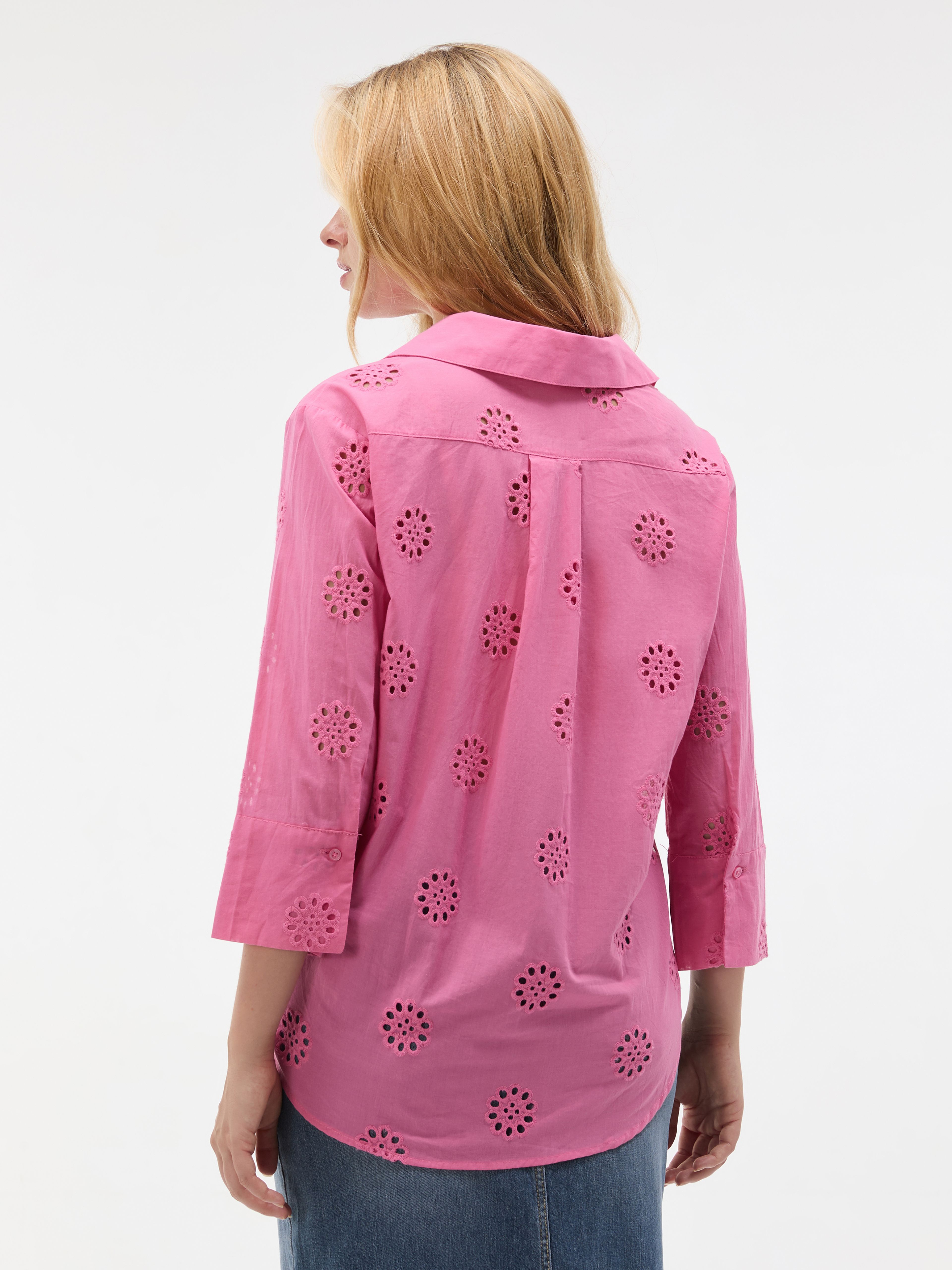 Rosa Damenbluse ORSAY - 002