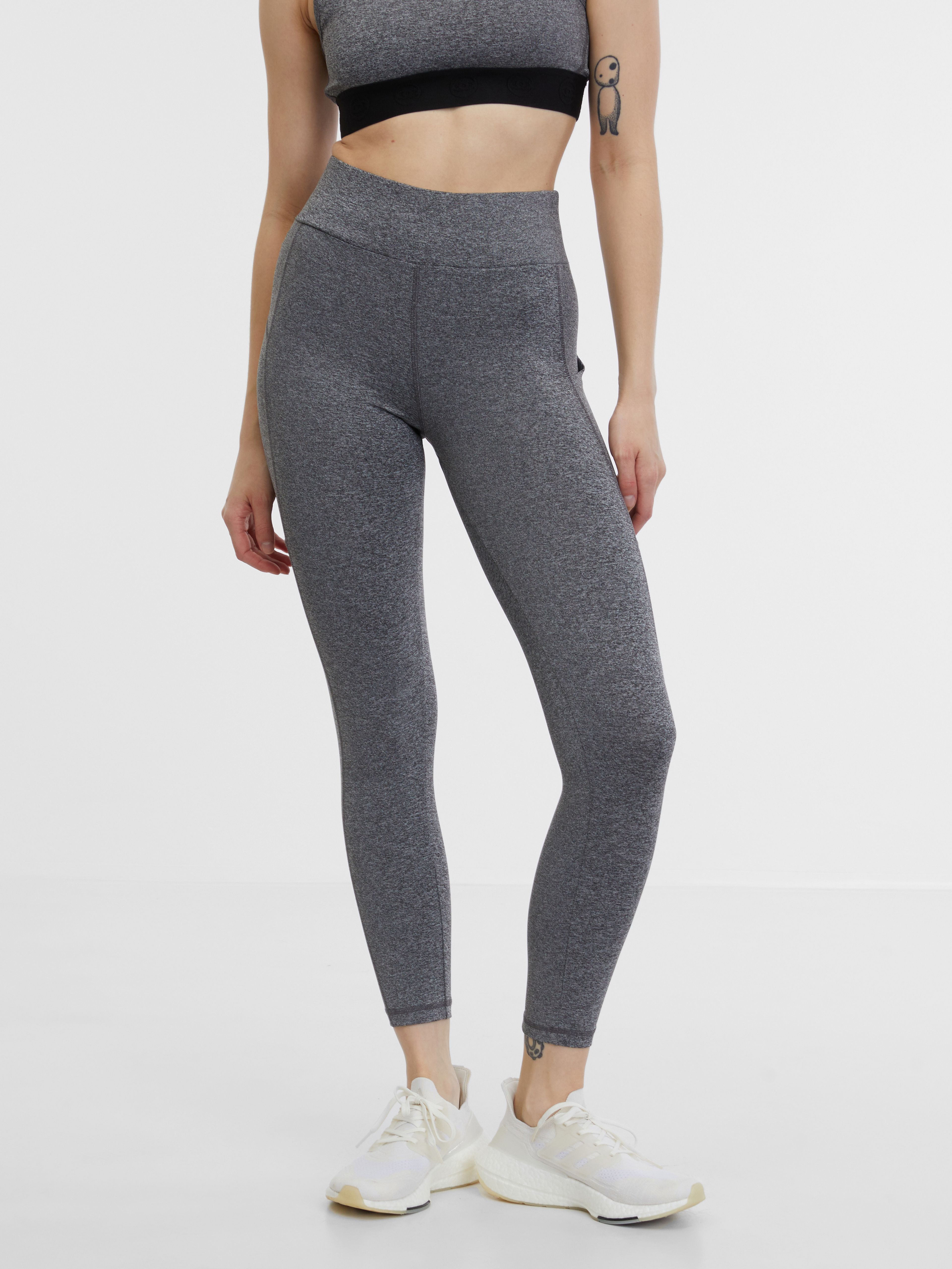 Graue Damen-Sport-Leggings ORSAY