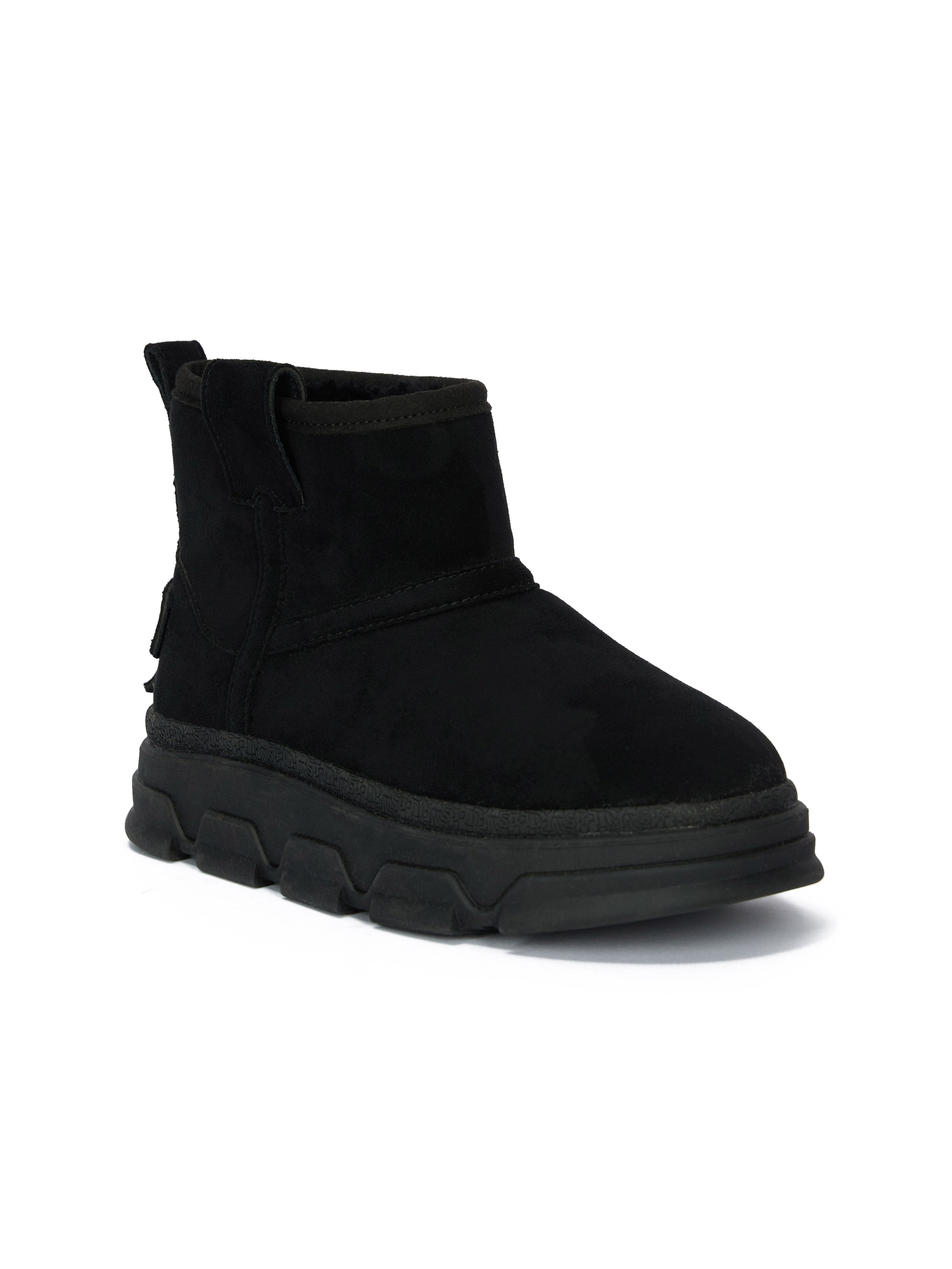 Schwarze Damen-Winterschuhe mit Fell ORSAY AISLA - 001