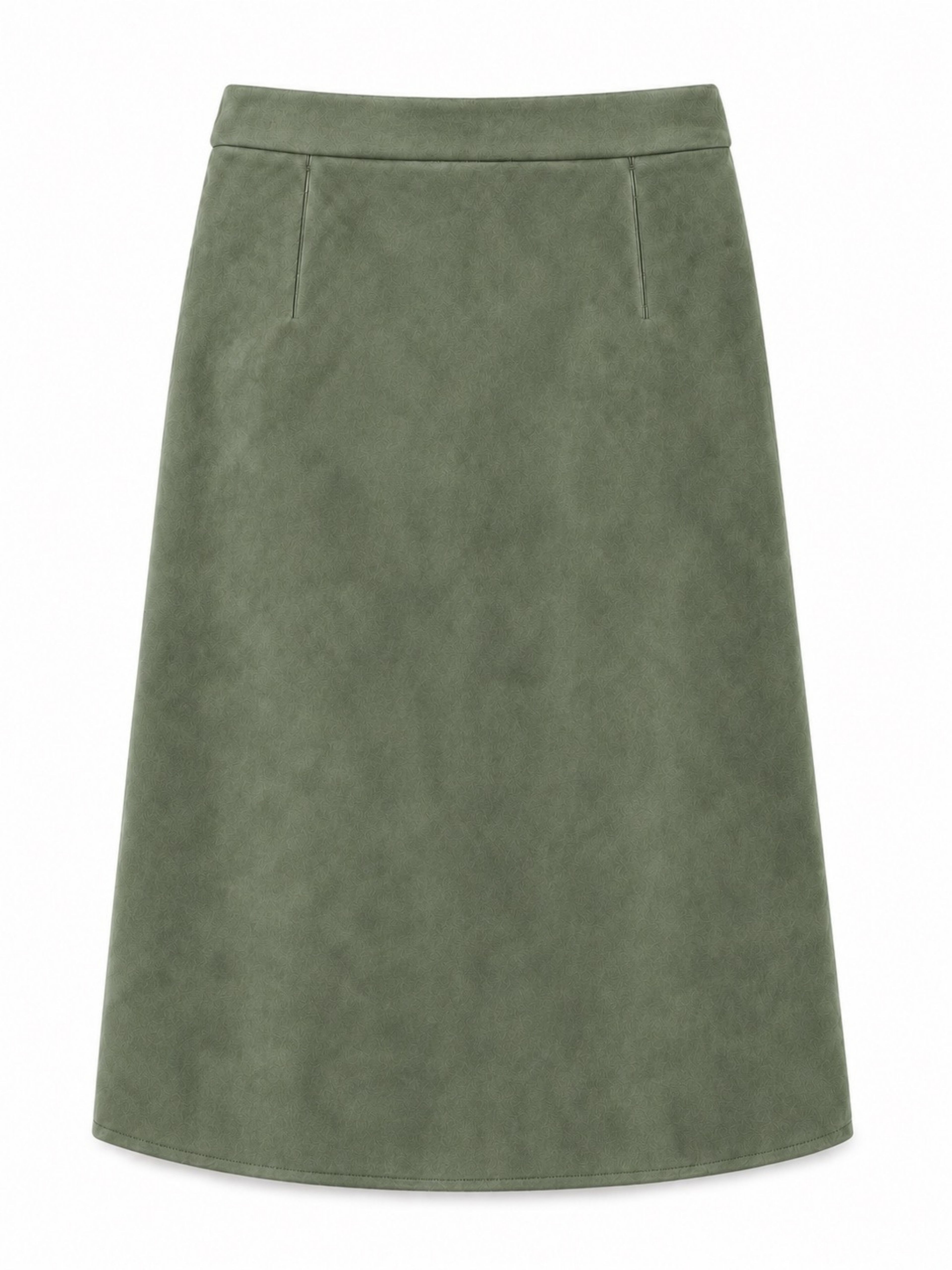 Damska spódnica midi khaki o kroju litery A ORSAY - 005