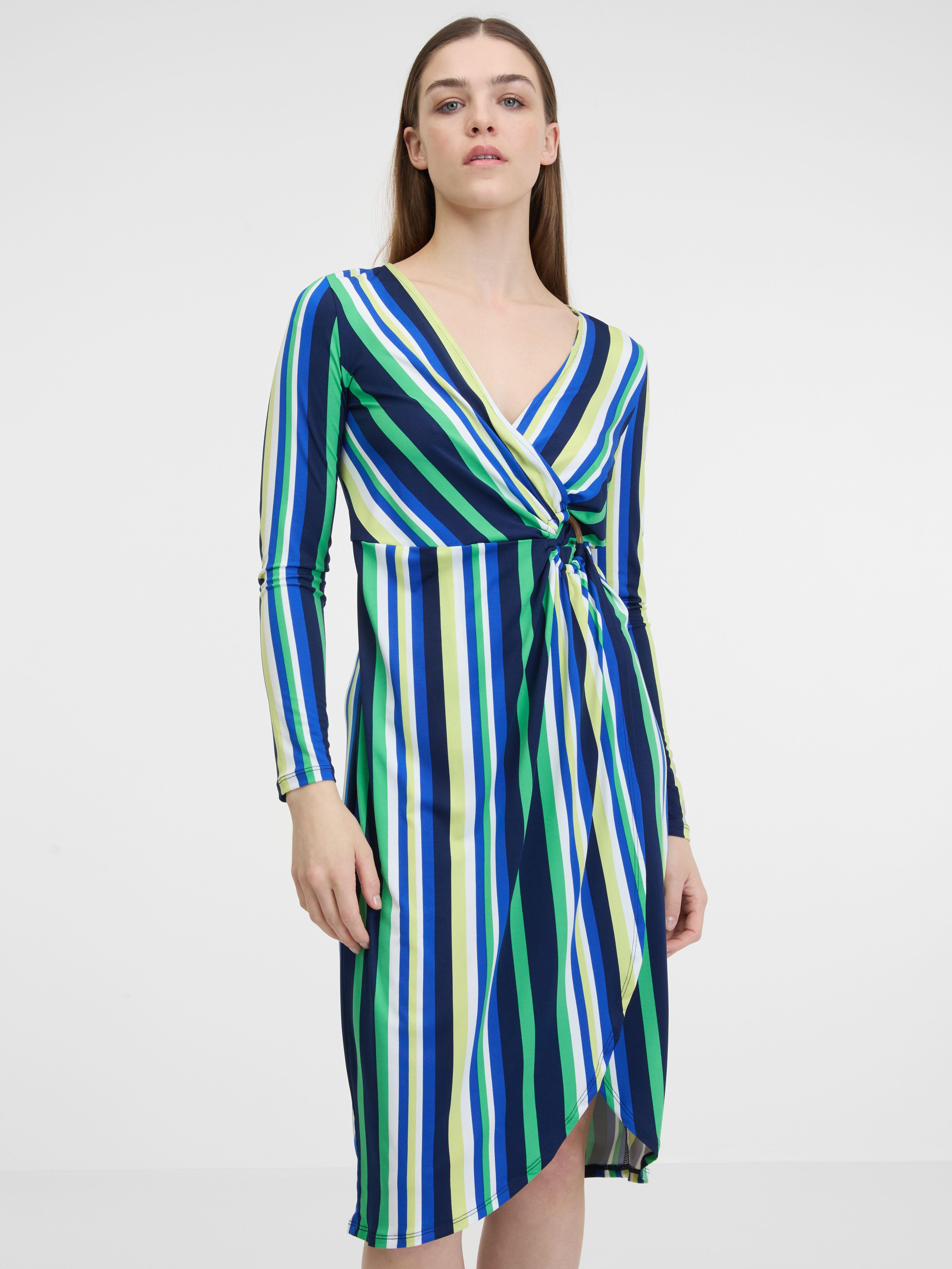 zeleno-modr-d-mske-pruhovan-aty-orsay-orsay-sk-ofici-lny-e-shop