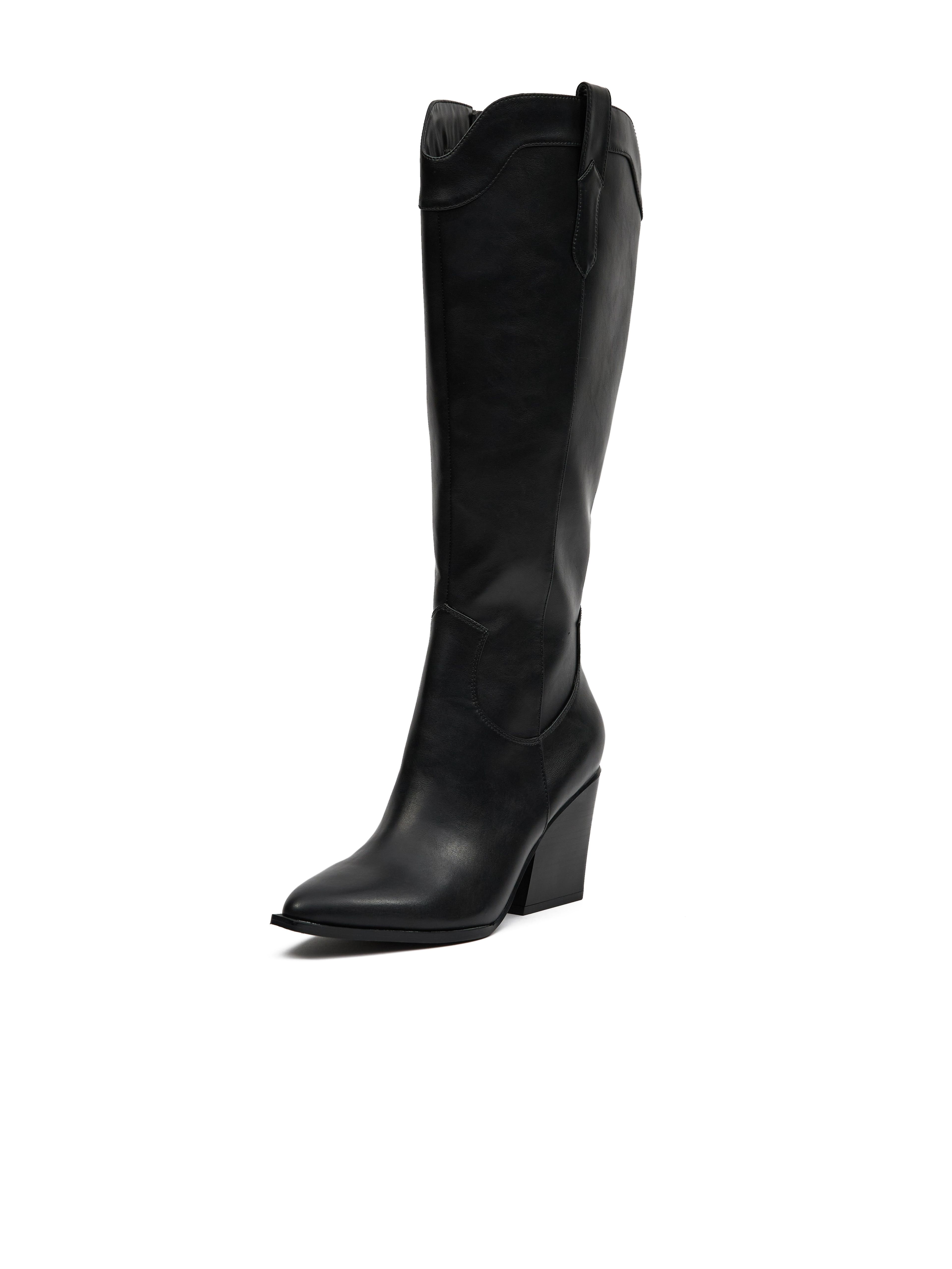 Schwarze Damen-Winterstiefel ORSAY