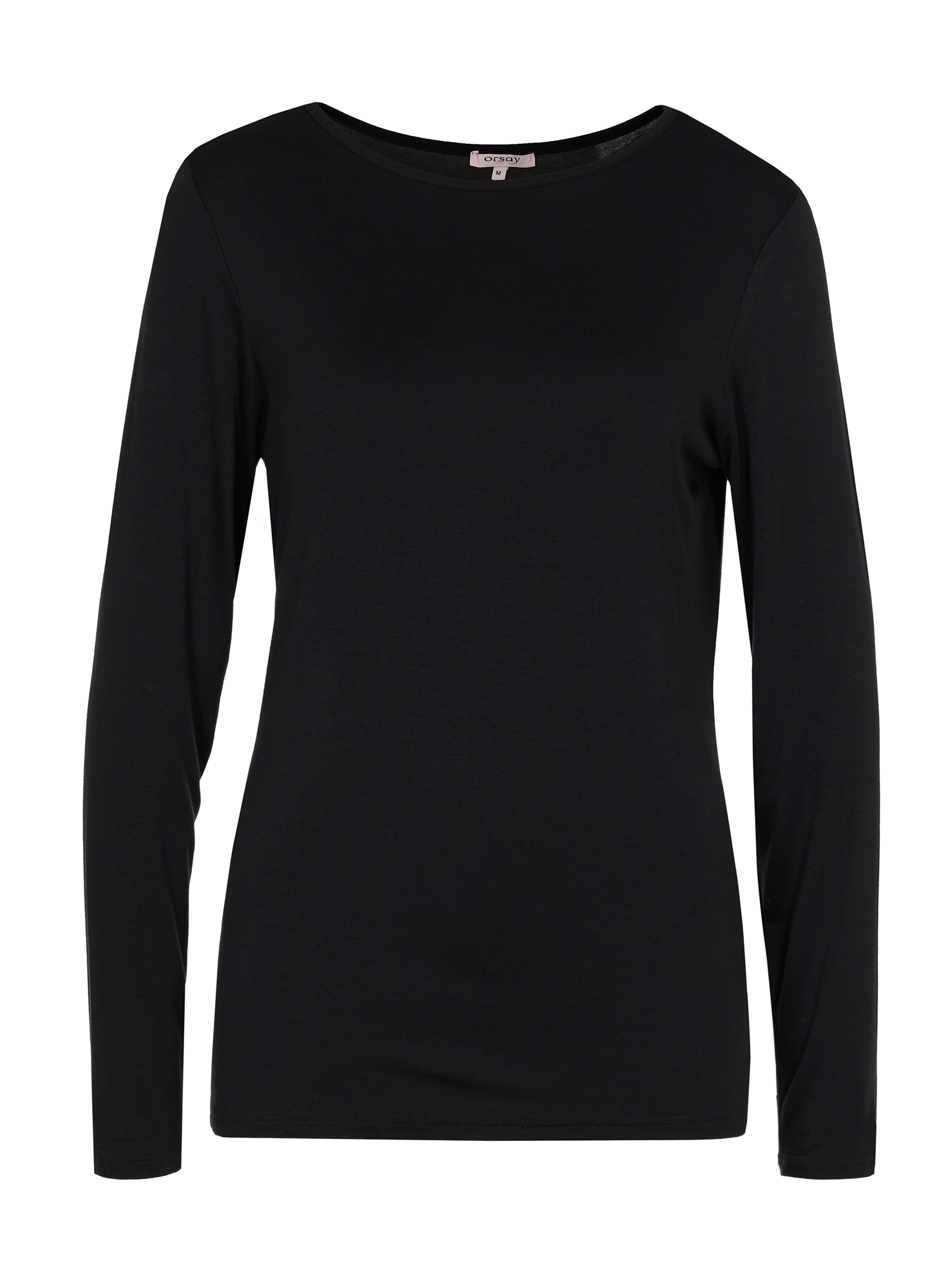 Schwarzes Damen-T-Shirt ORSAY - 005