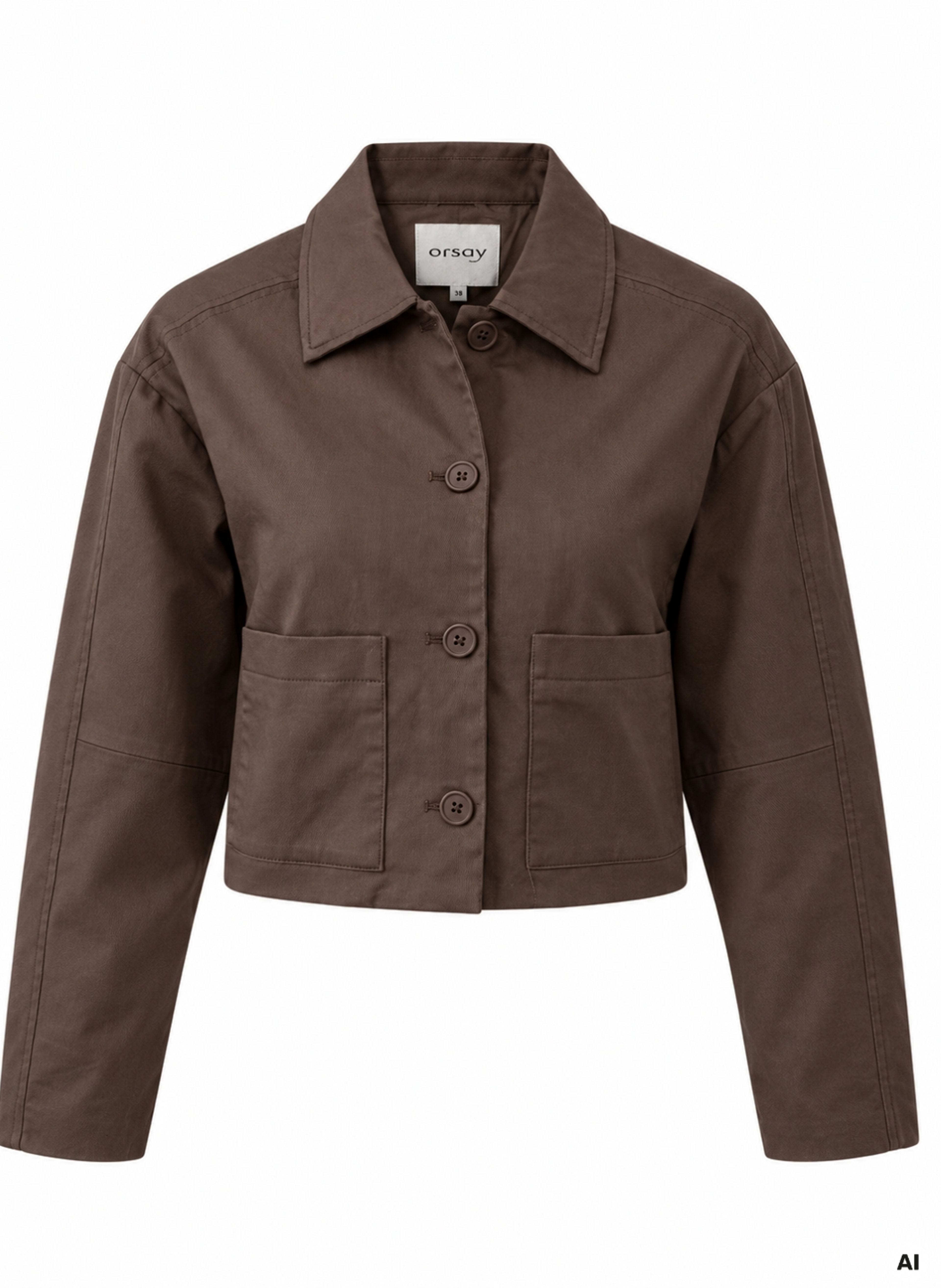 Braune leichte Damenjacke ORSAY - 007
