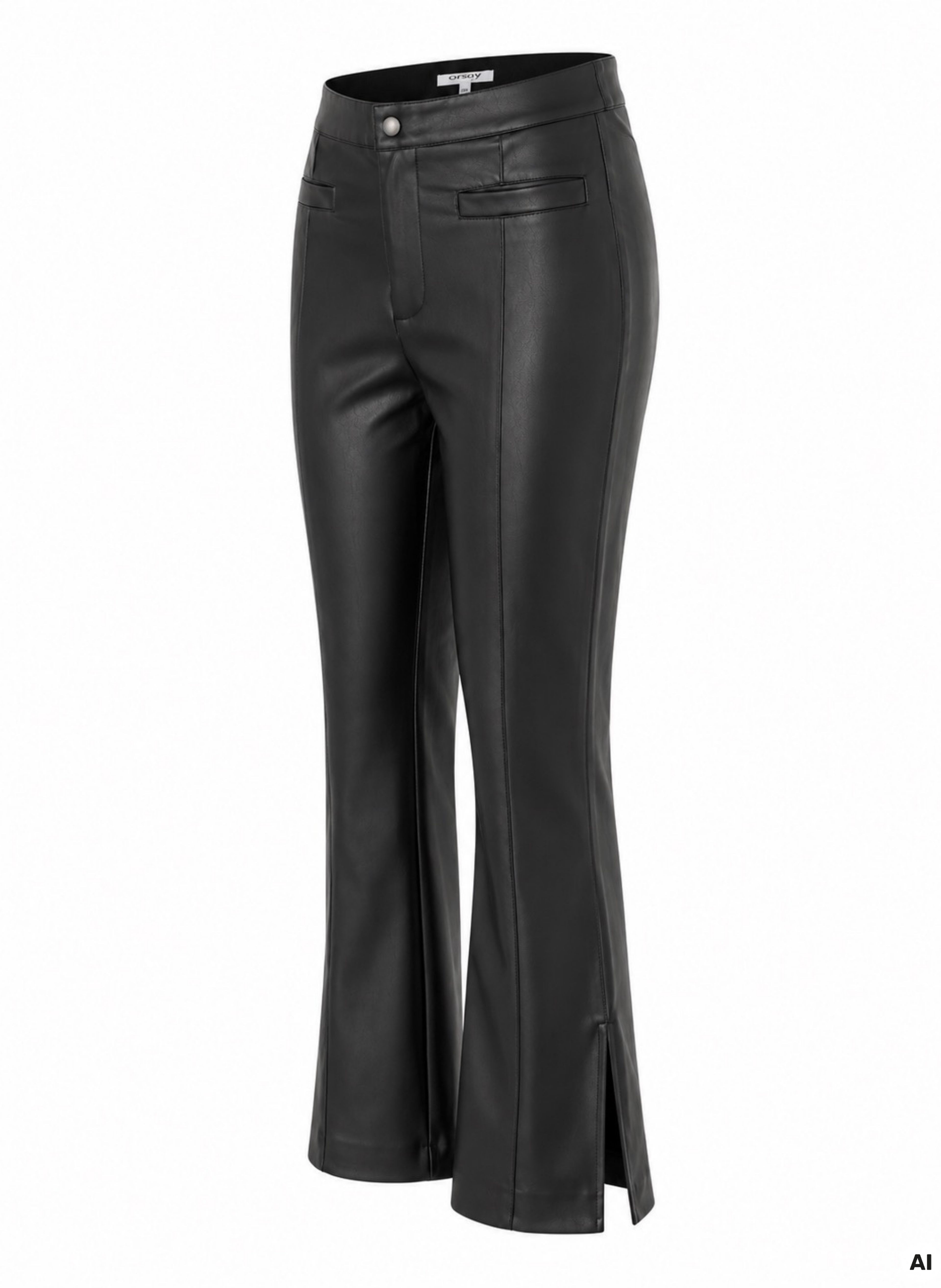 ORSAY Fekete női bootcut nadrág - 006