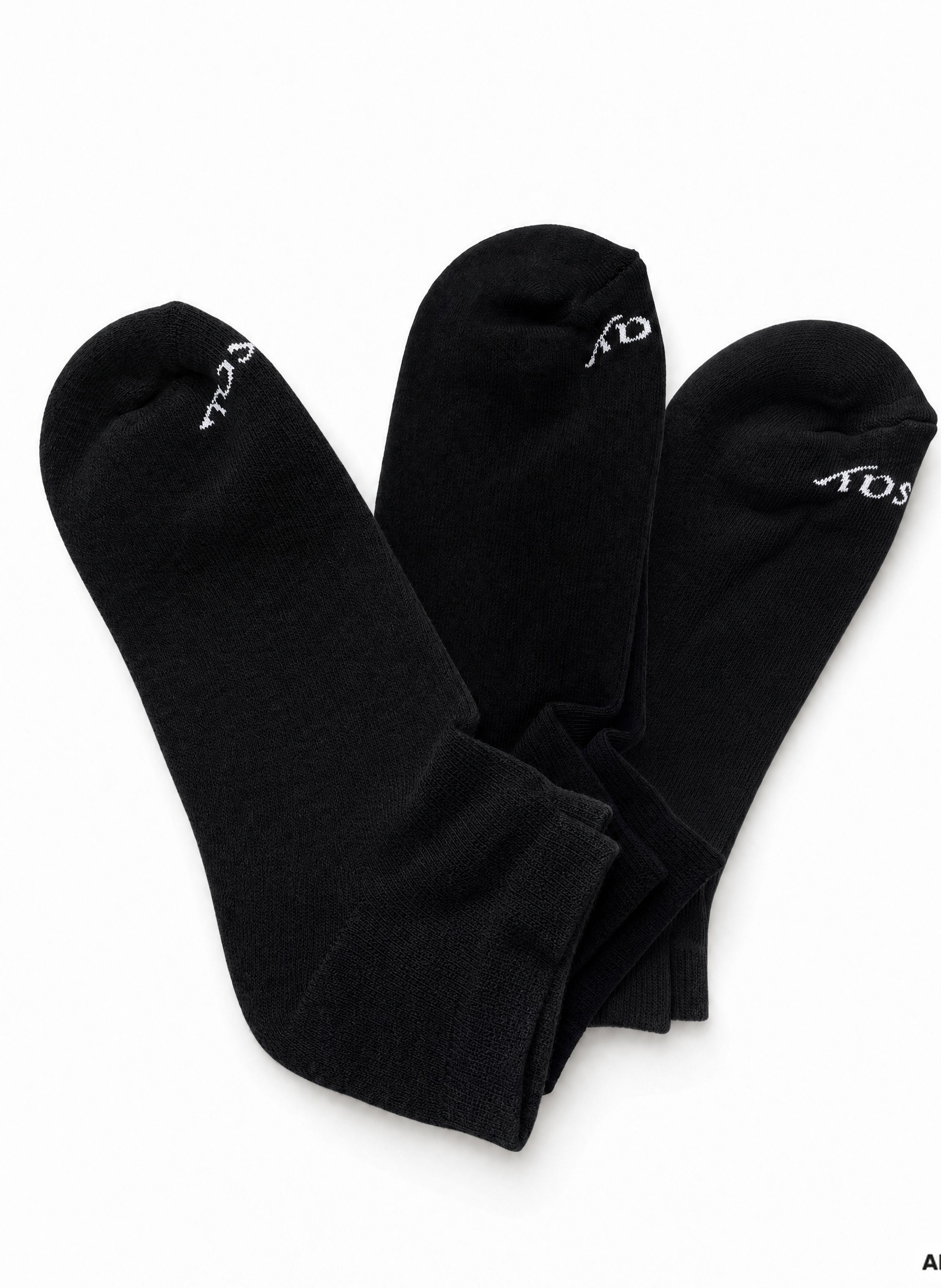 Schwarze Damen-Knöchelsocken 3er-Pack ORSAY - 002