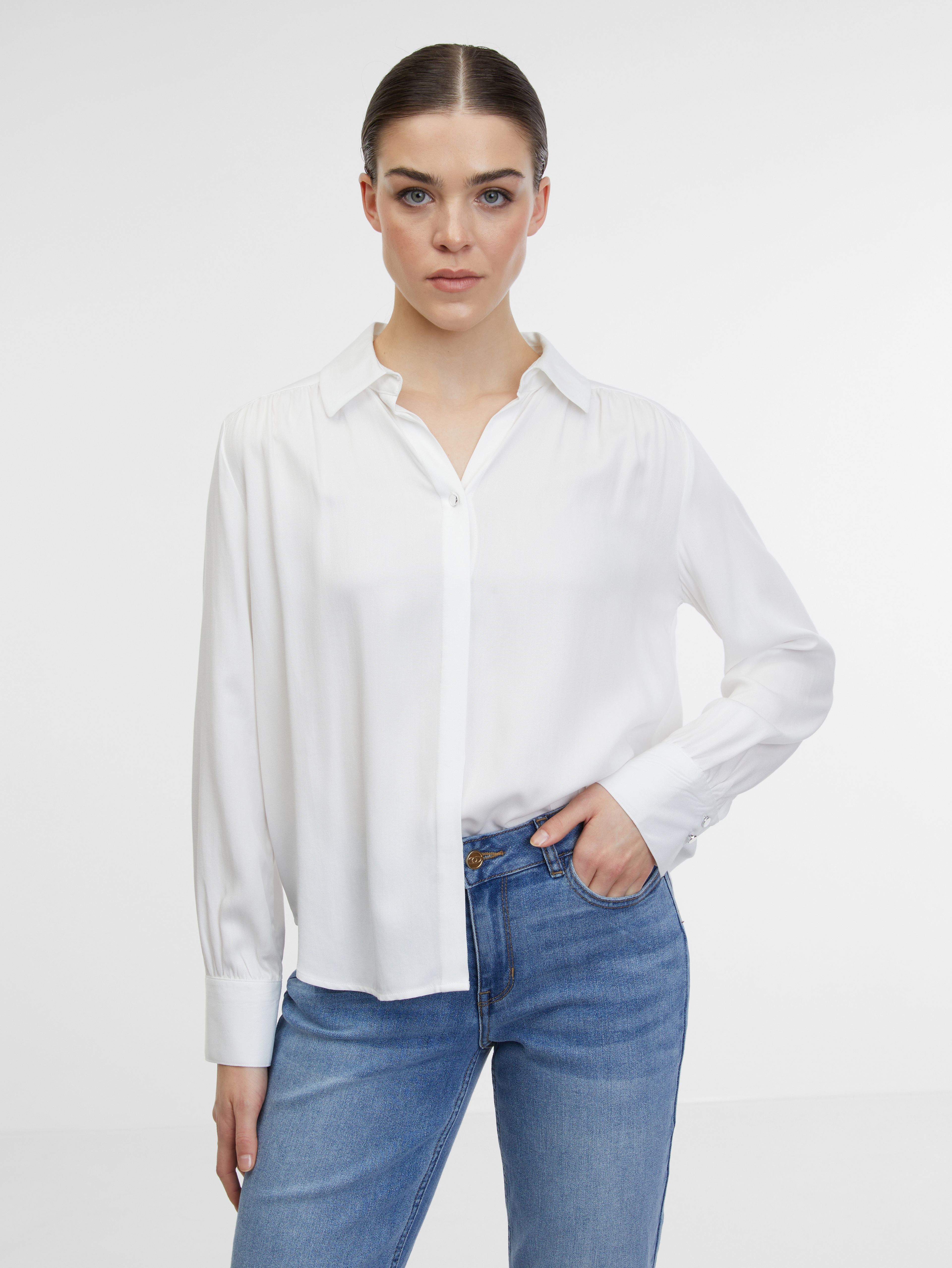Bela ženska bluza ORSAY