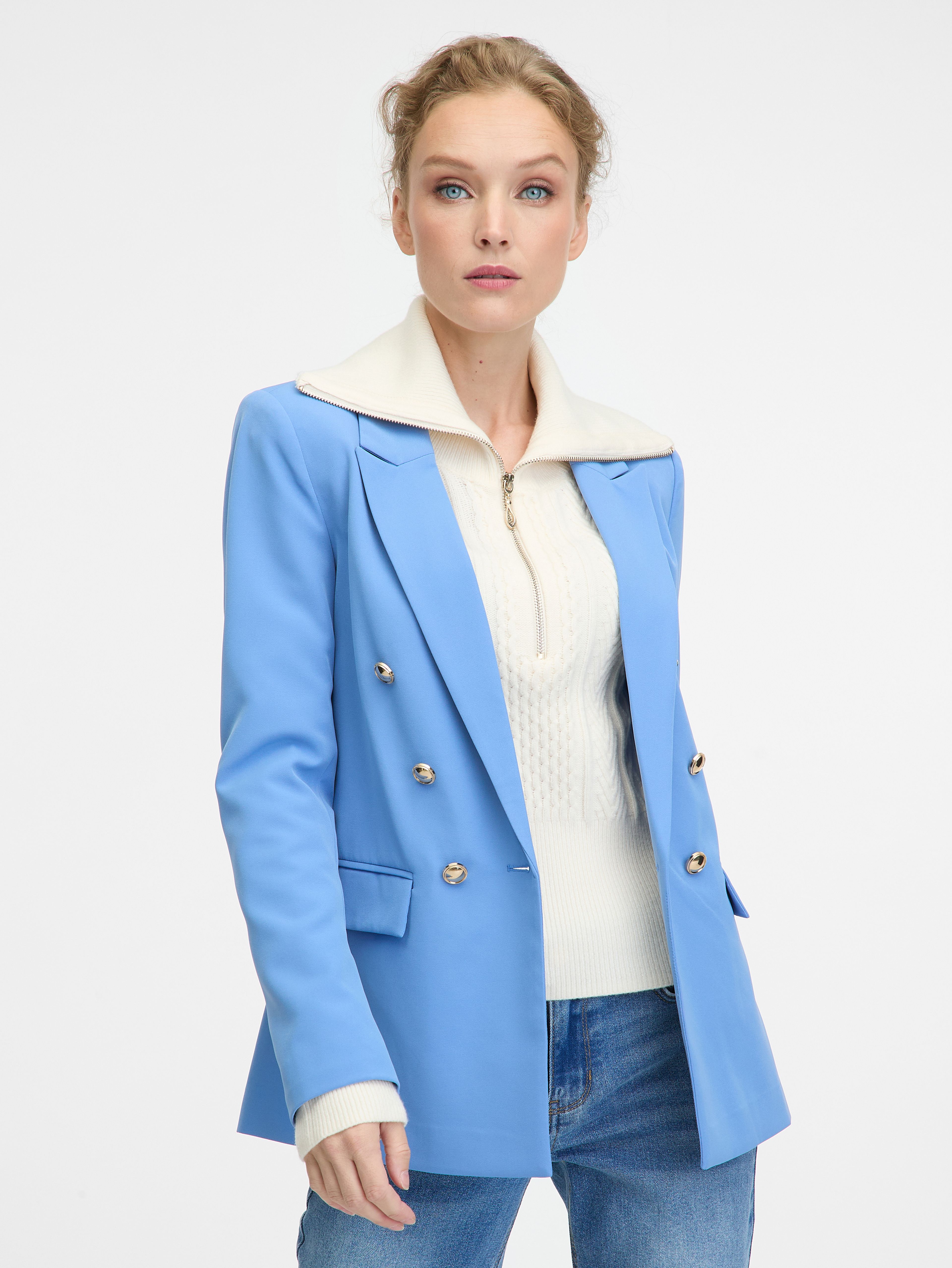 Blaue Damenjacke ORSAY