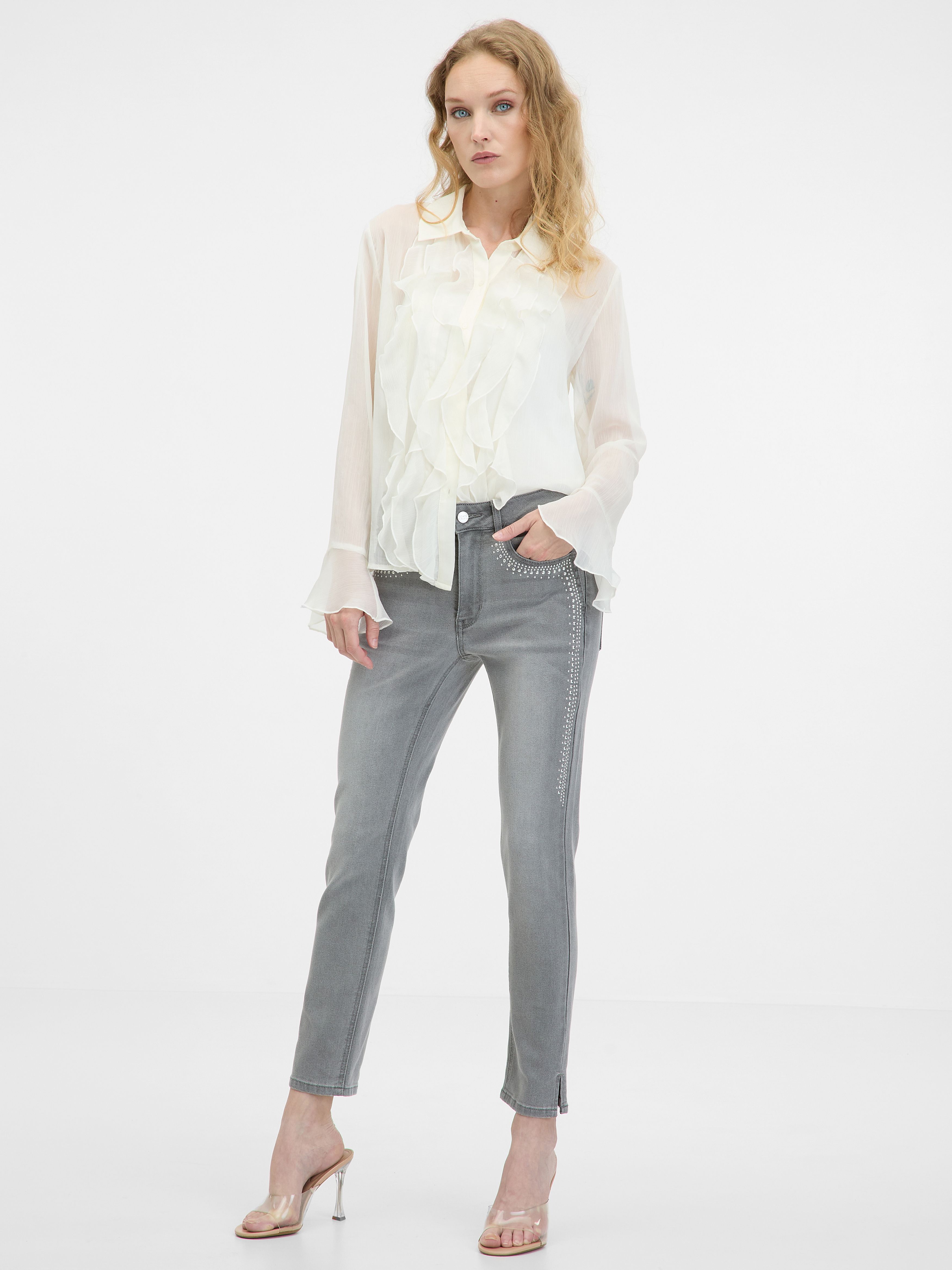 Hellgraue Damenjeans ORSAY | Orsay.at - Der offizielle E-Shop der Marke ...