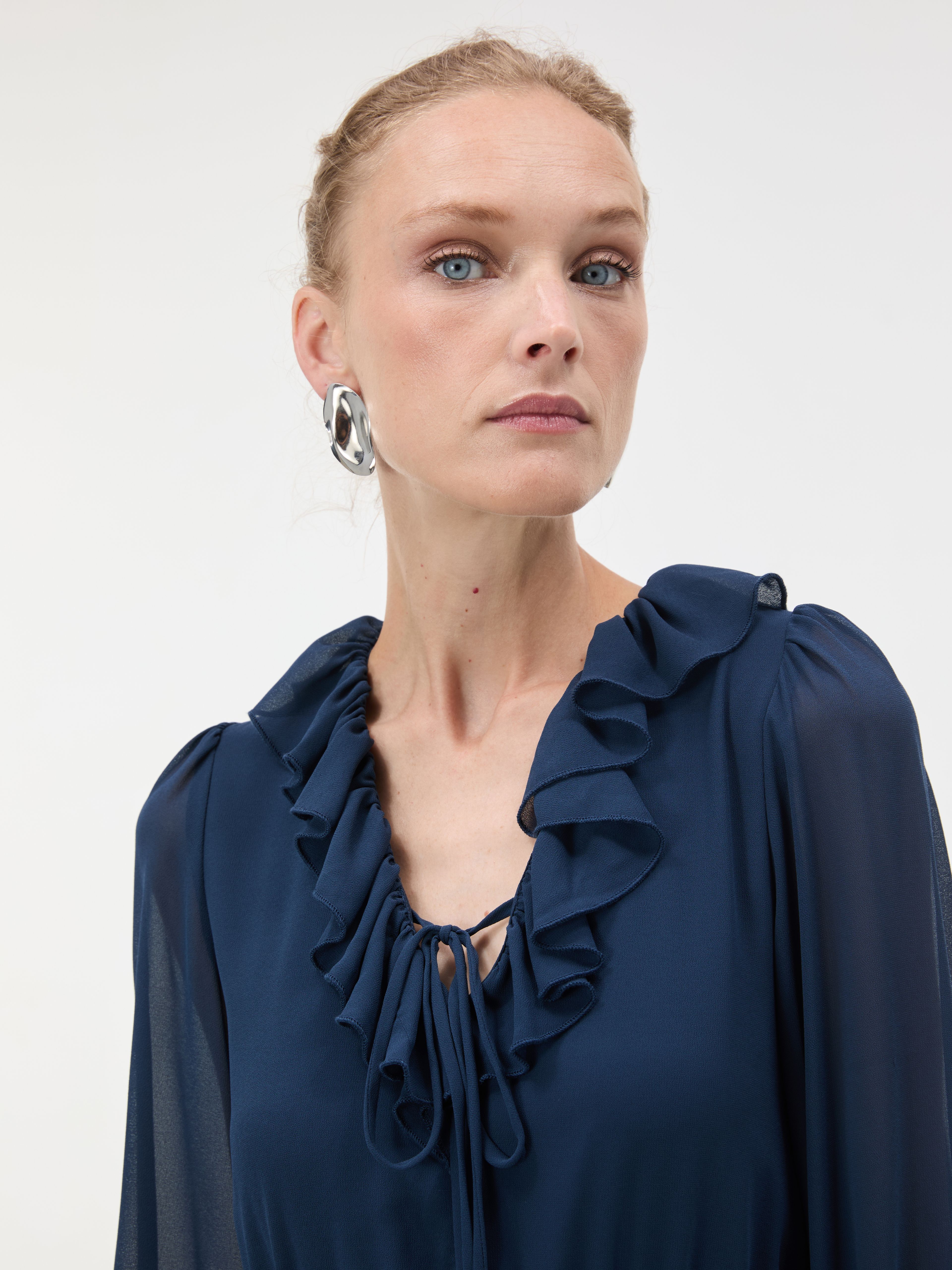 Fialové dámske šaty ORSAY - 005