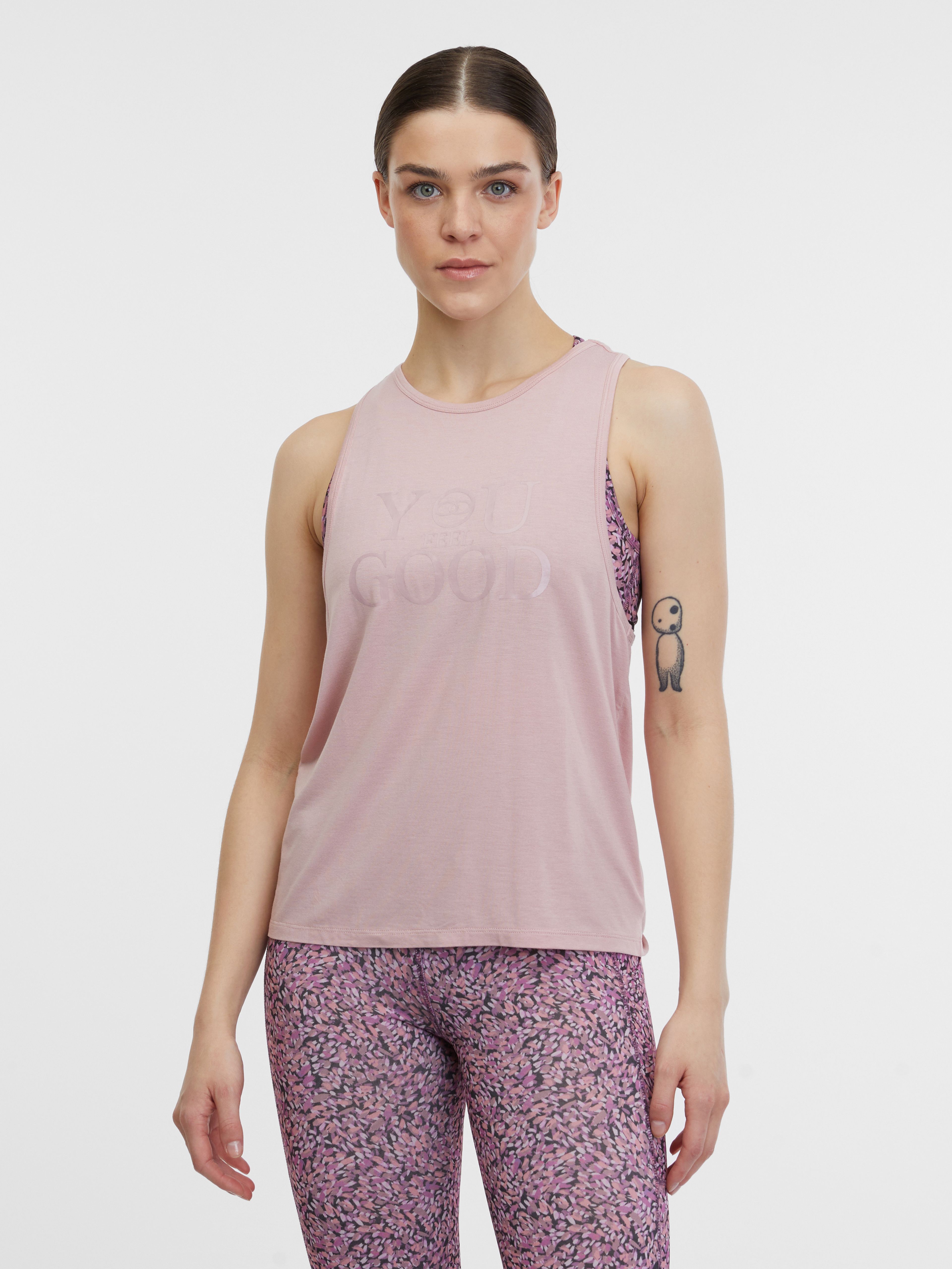 Hellrosa Damen-Sport-Tank-Top ORSAY