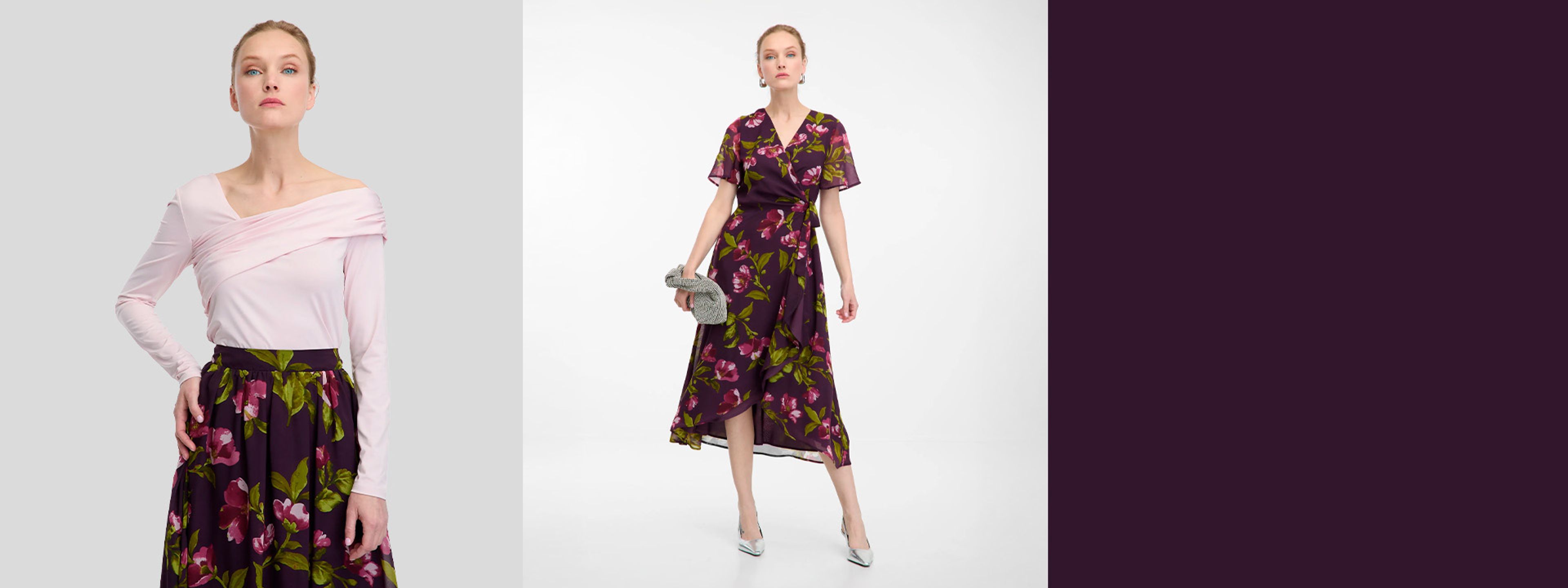 Bluzki i sukienki midi w głównej roli