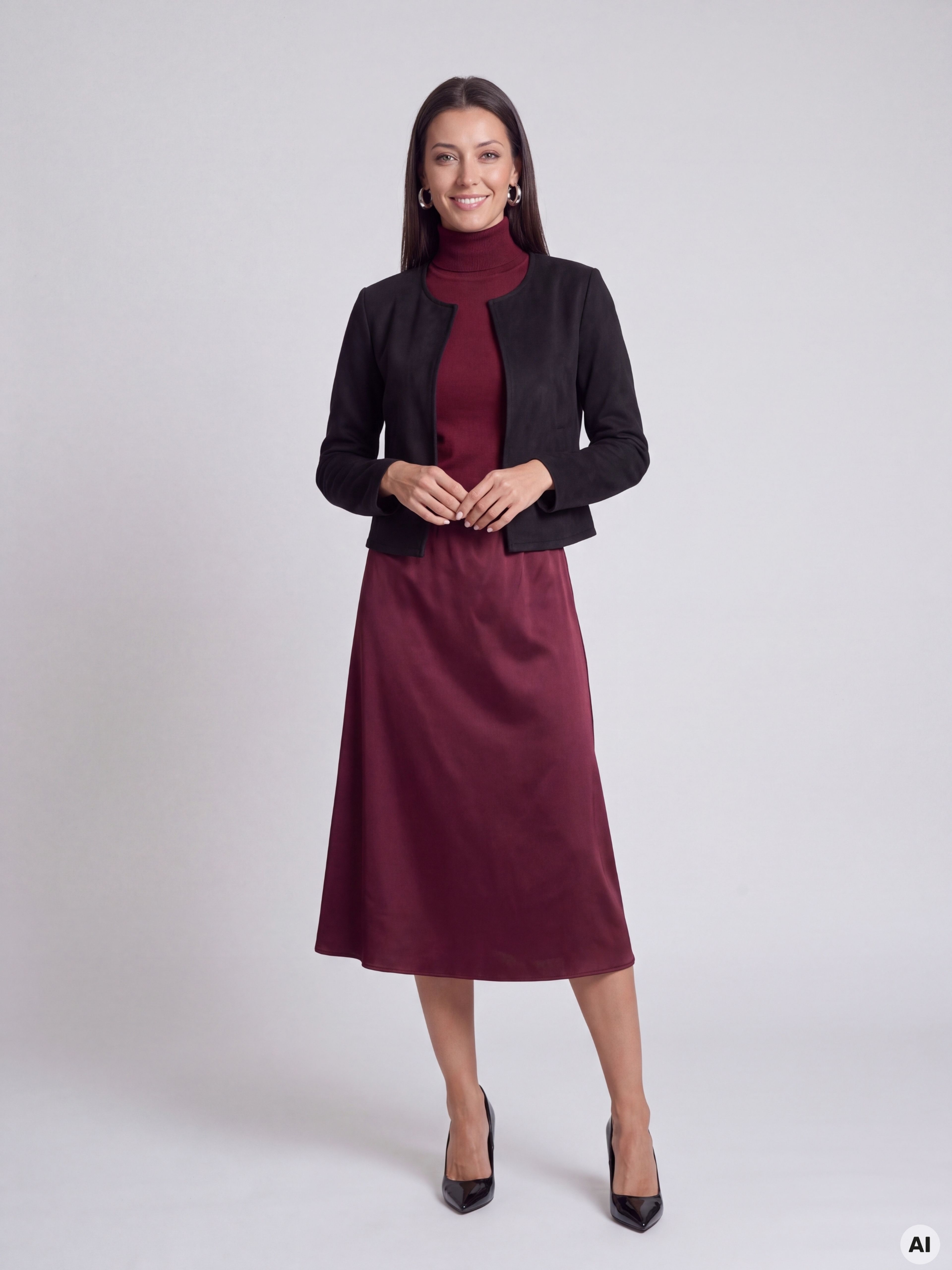 Schwarzer Damen-Bolero mit Rundhalsausschnitt ORSAY - 002
