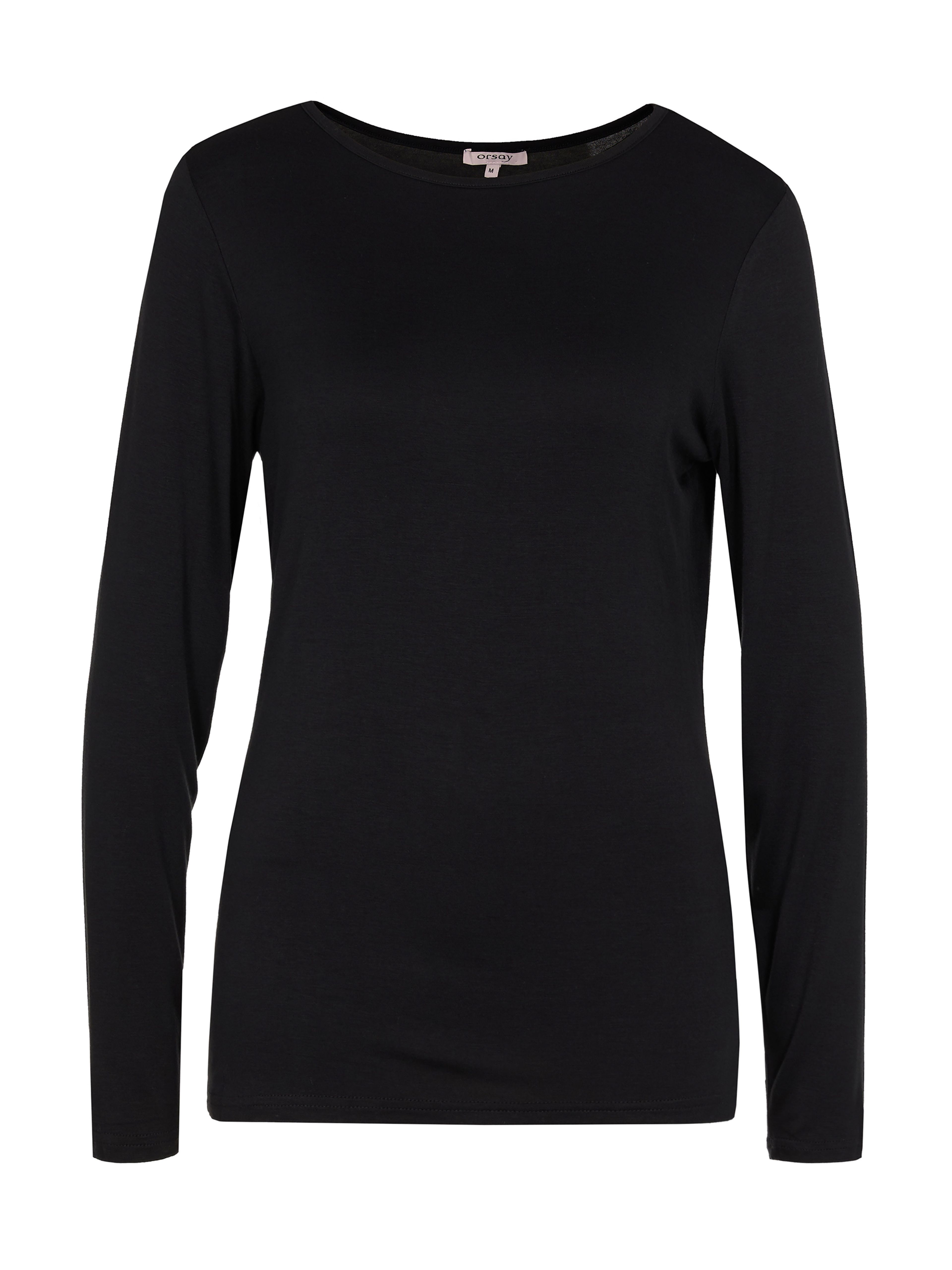 Schwarzes Damen-T-Shirt ORSAY - 005