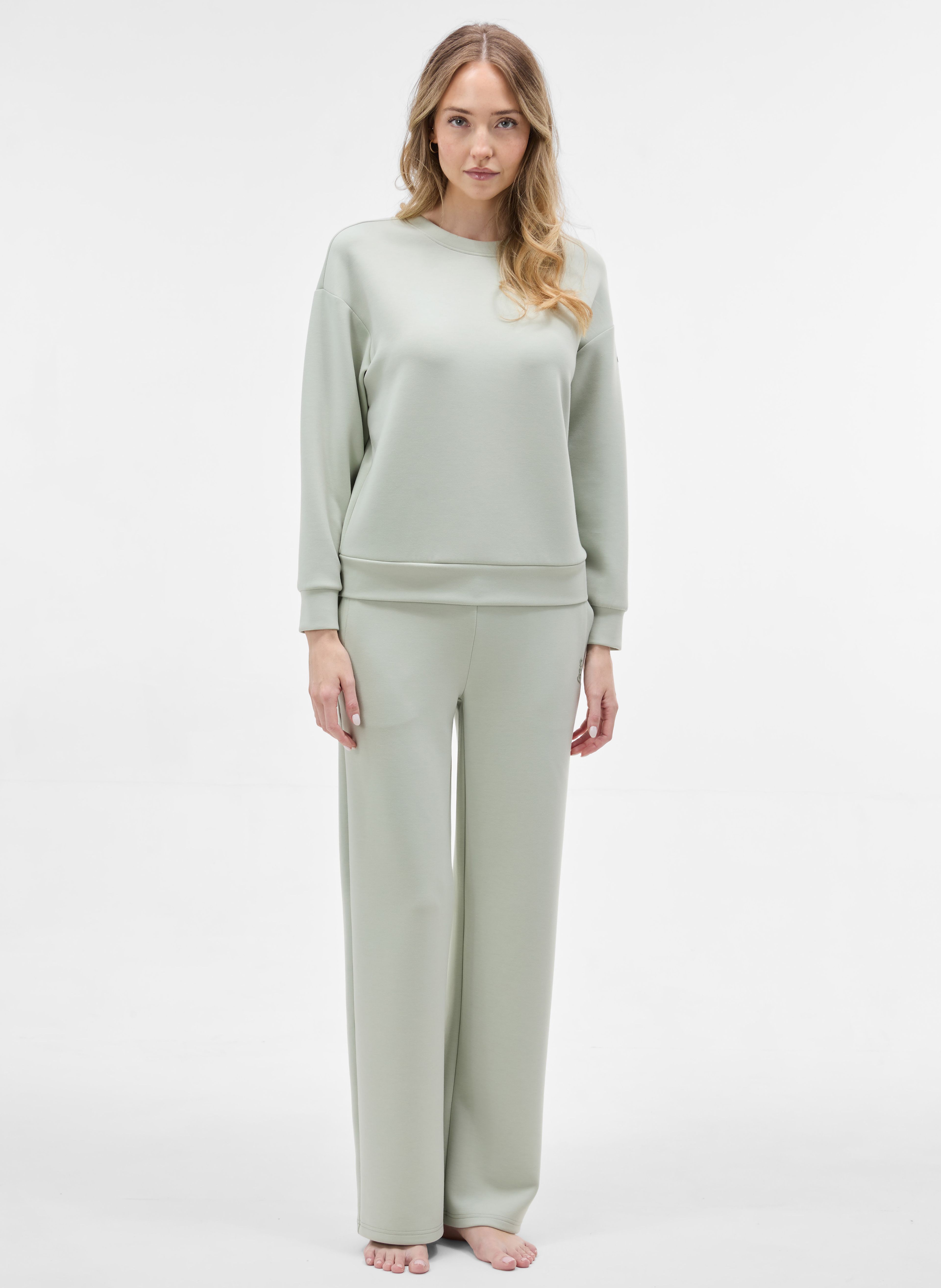 Hellgrünes Damen-Sweatshirt ORSAY - 003