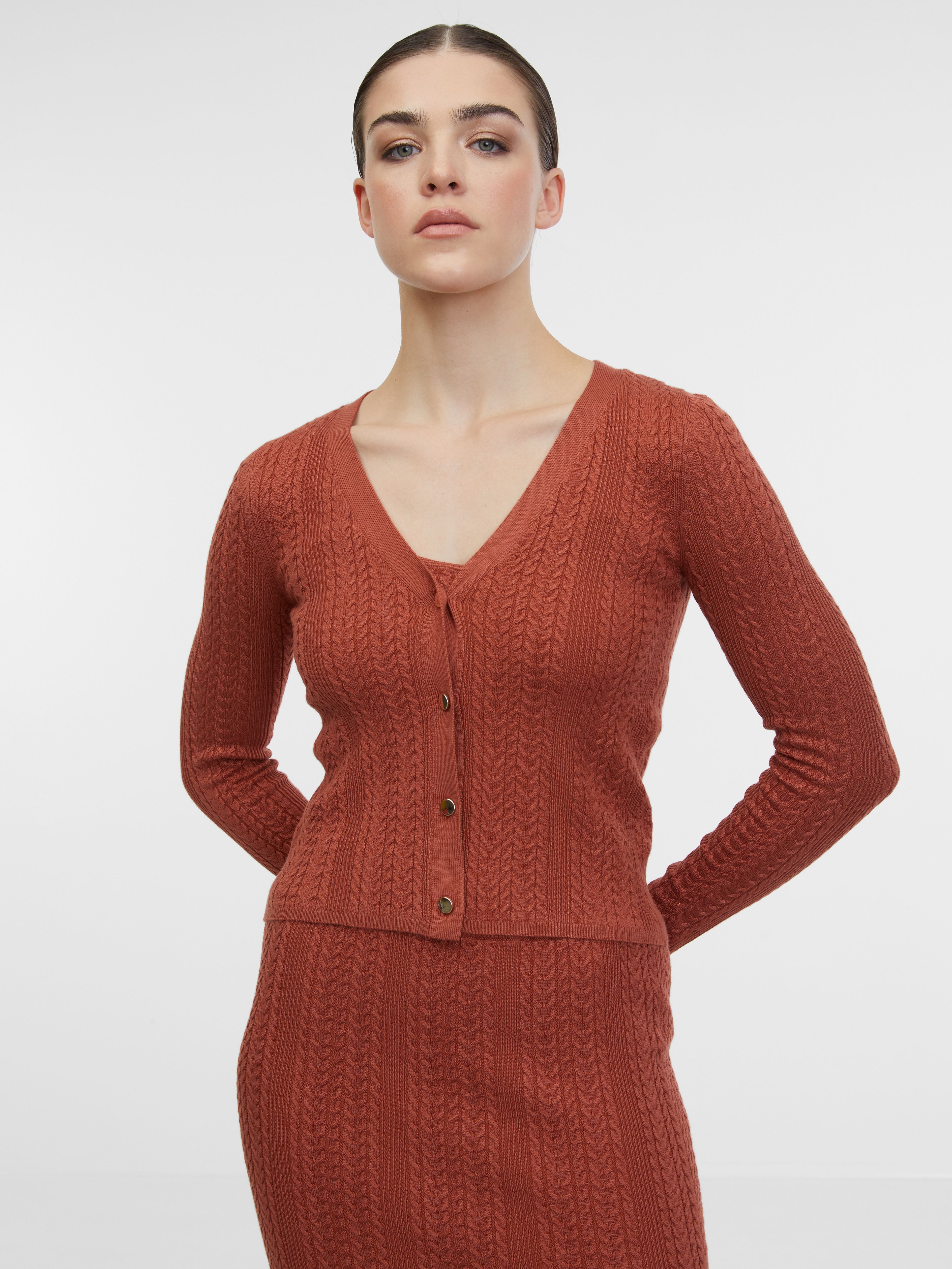 Braune Damen Cardigan ORSAY