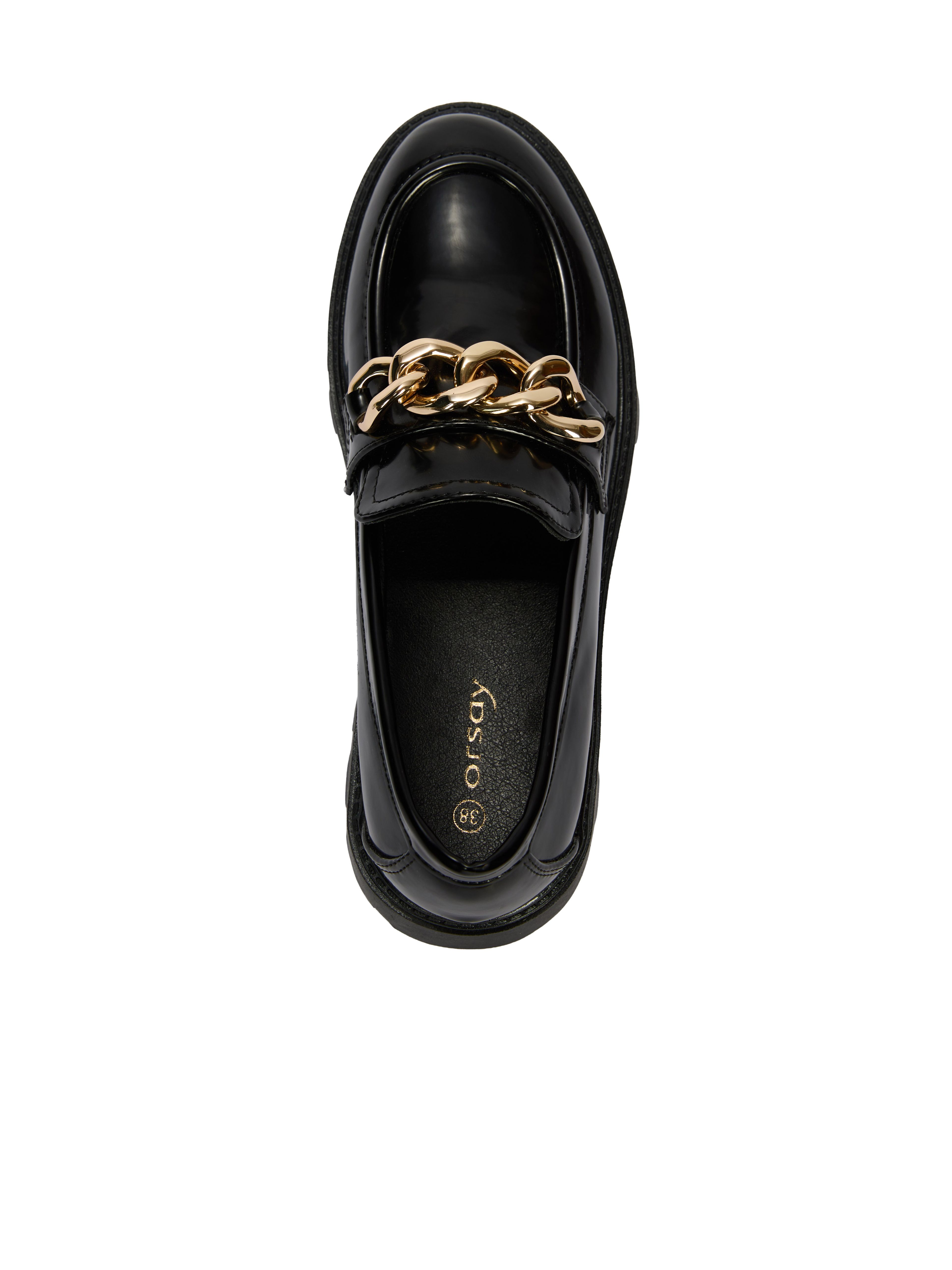 Schwarze Damen-Mokassins ORSAY ONDINE - 005